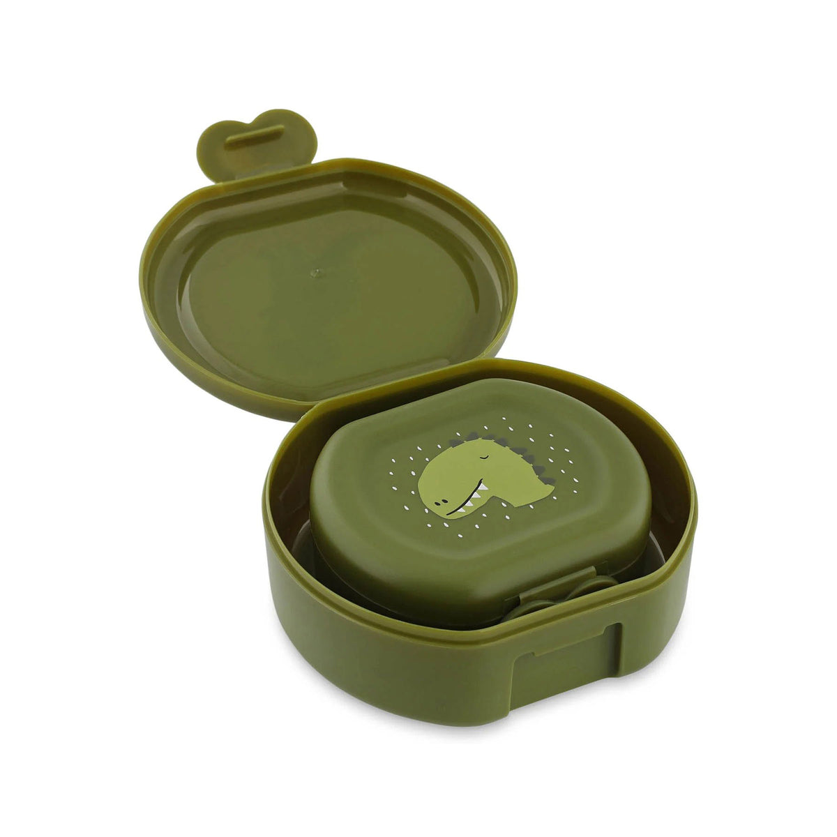 Snack box with clip (2pcs) - dino