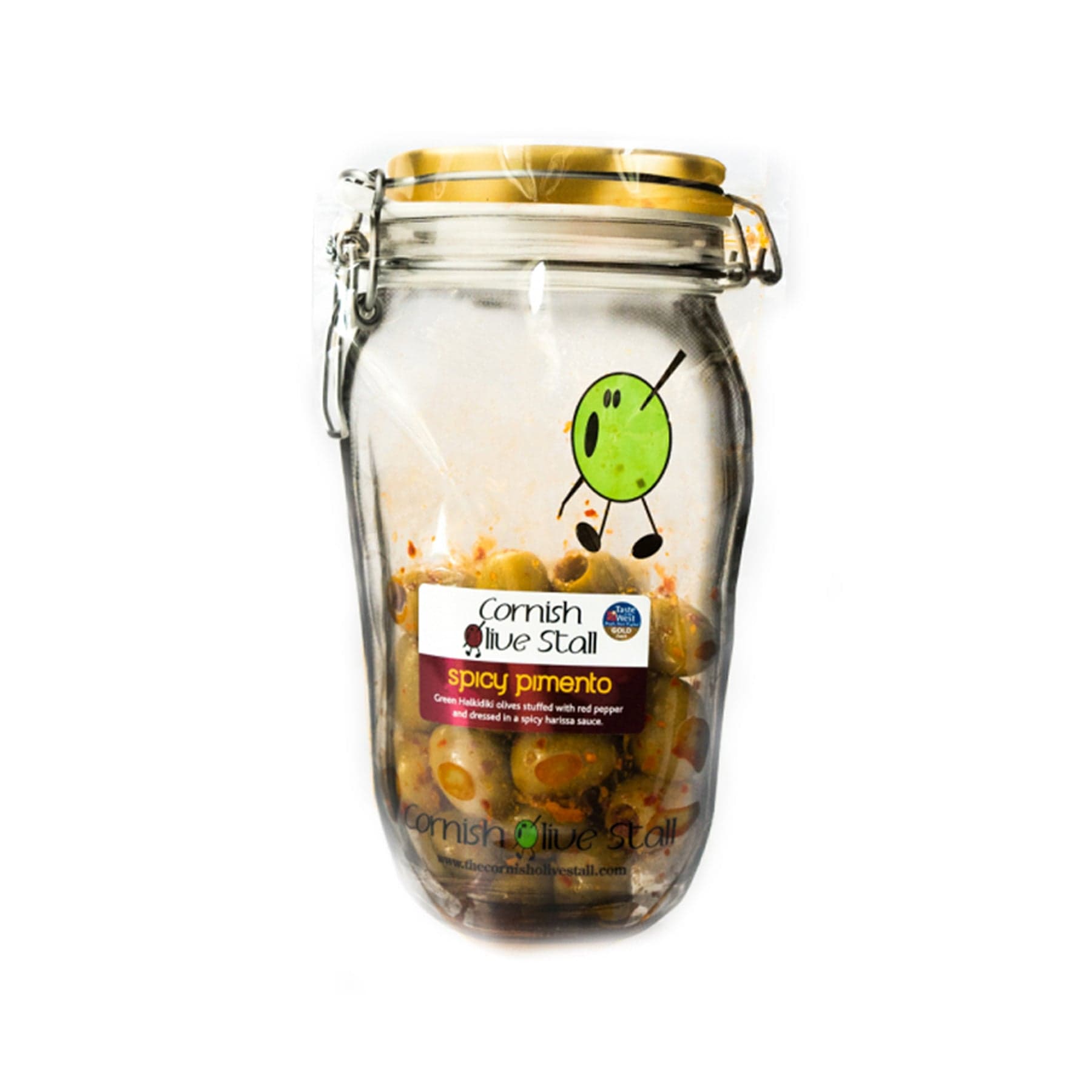 Spicy pimento olives 200g