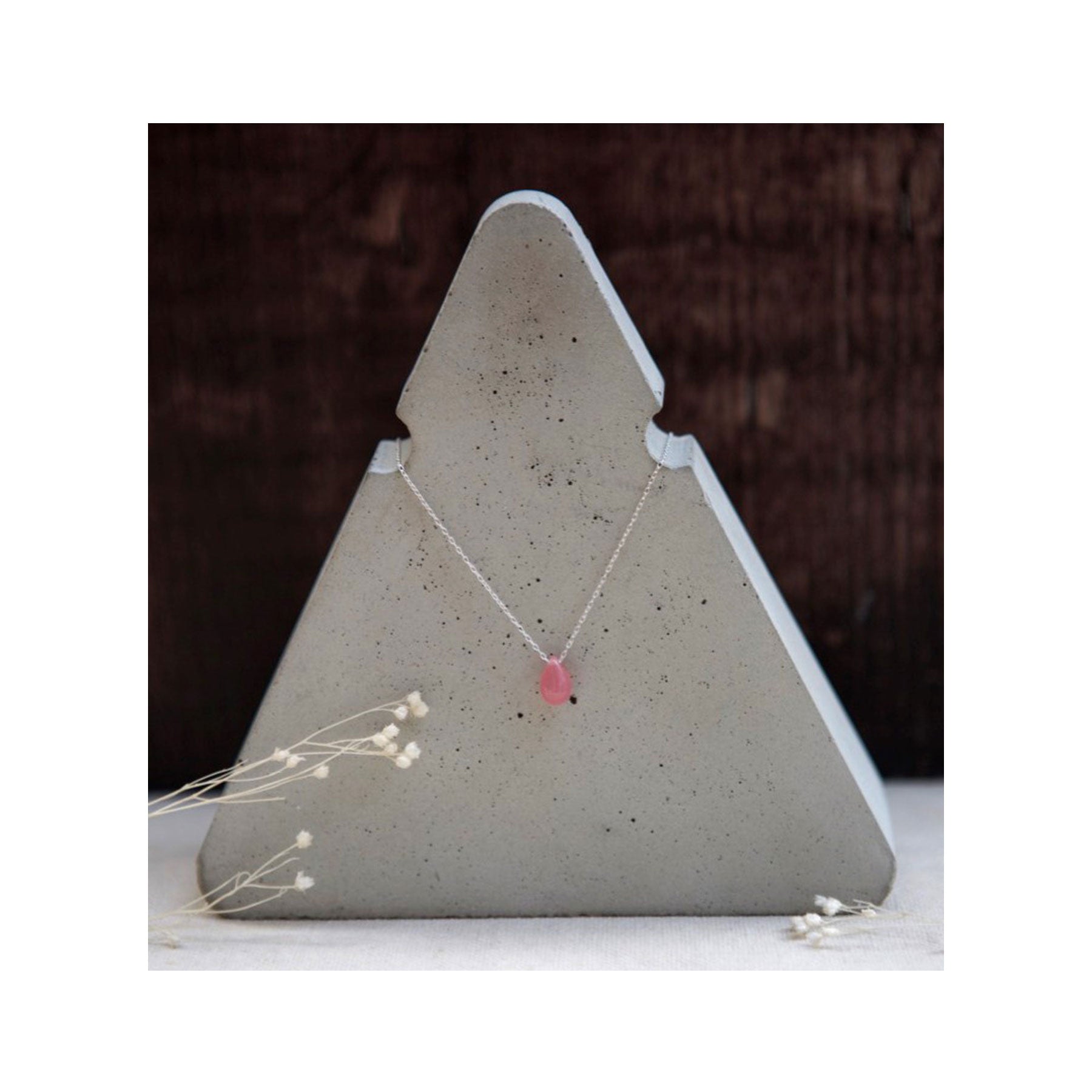 Teardrop necklace rosaline