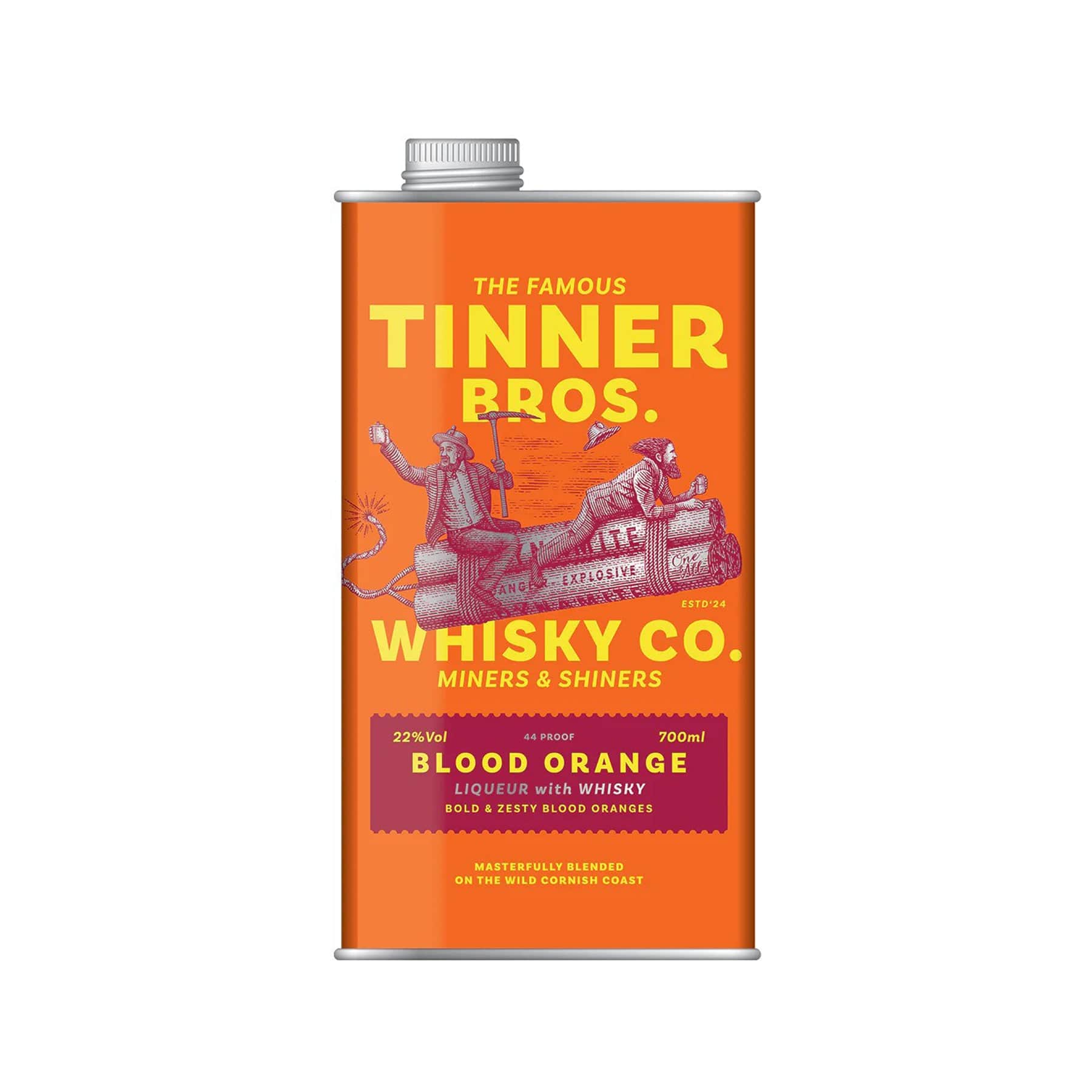 Tinner Bros blood orange whisky liqueur 70cl