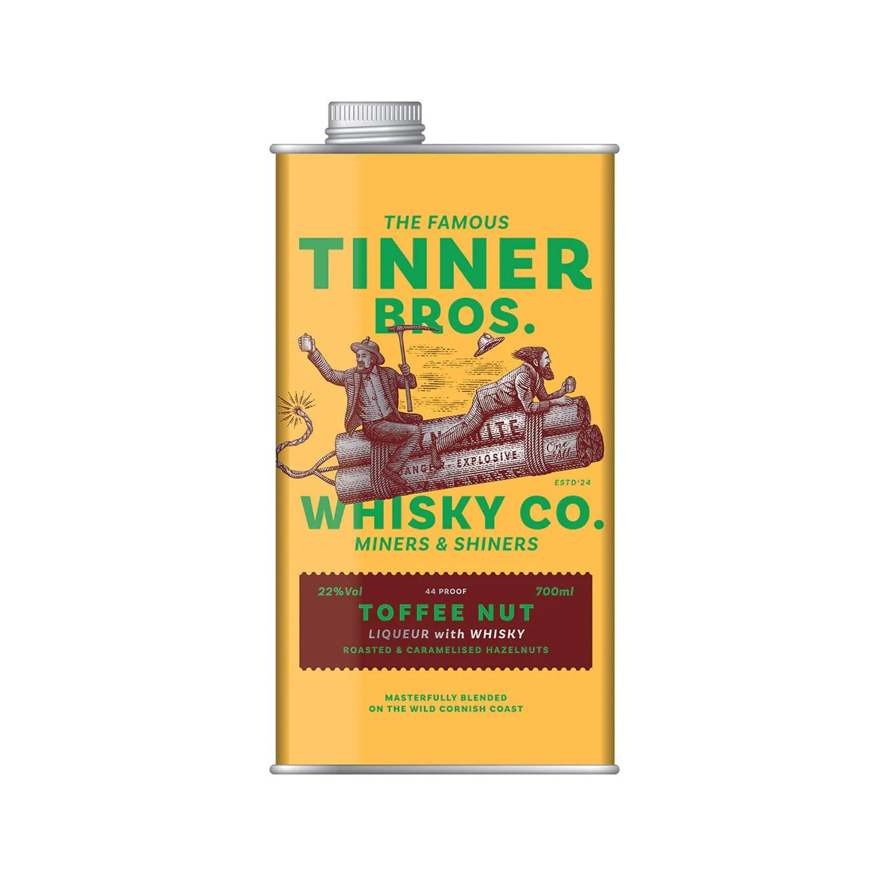 Tinner Bros toffee nut whisky liqueur 70cl