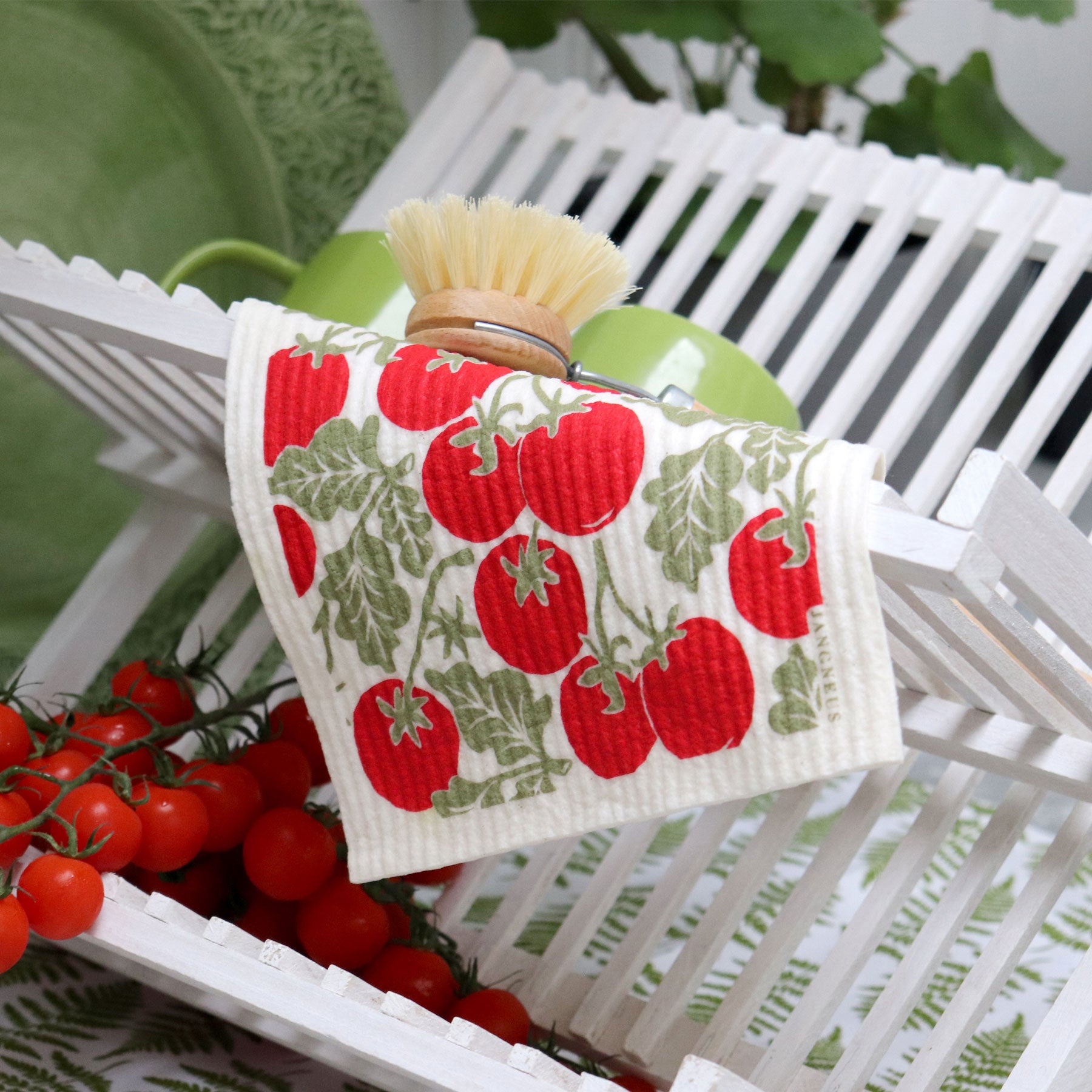 Tomatoes dishcloth
