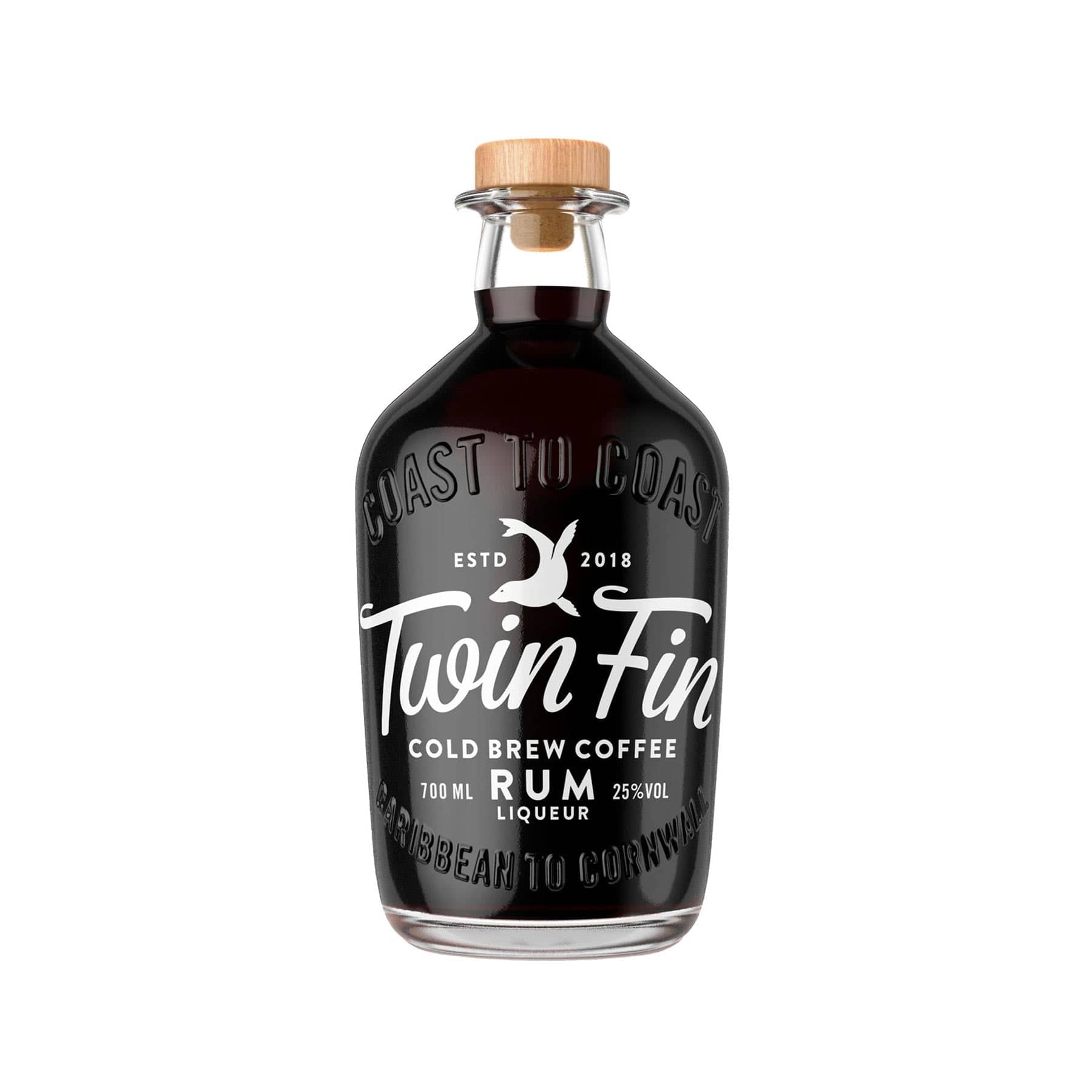 Cold brew coffee rum liqueur 70cl