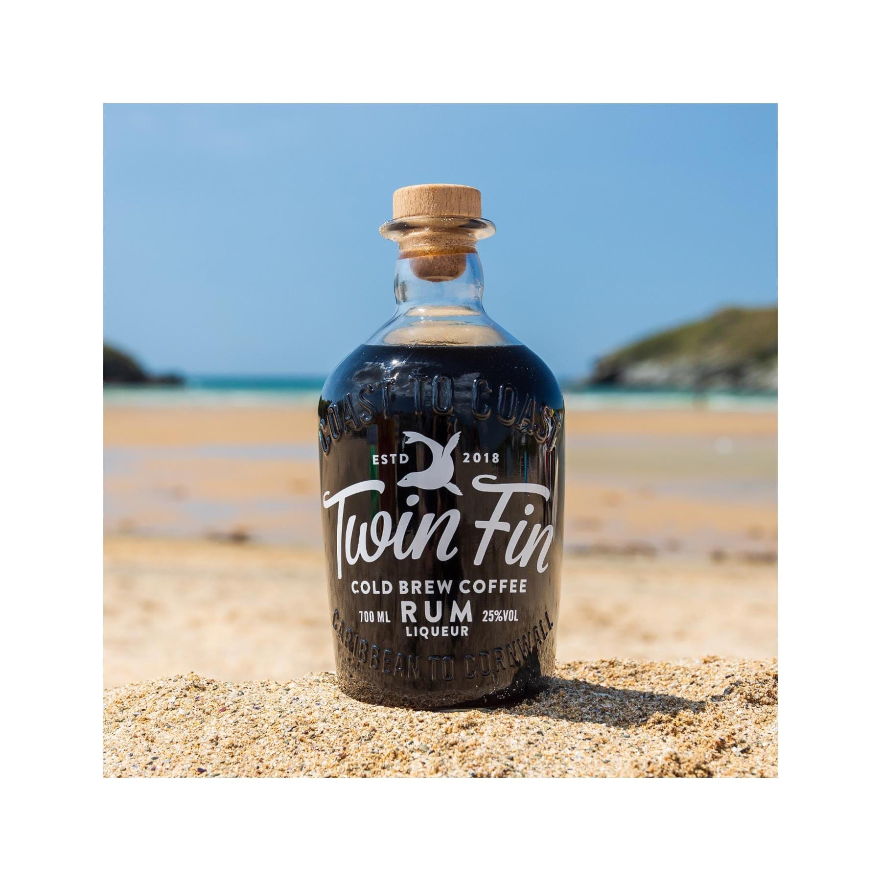 Cold brew coffee rum liqueur 70cl
