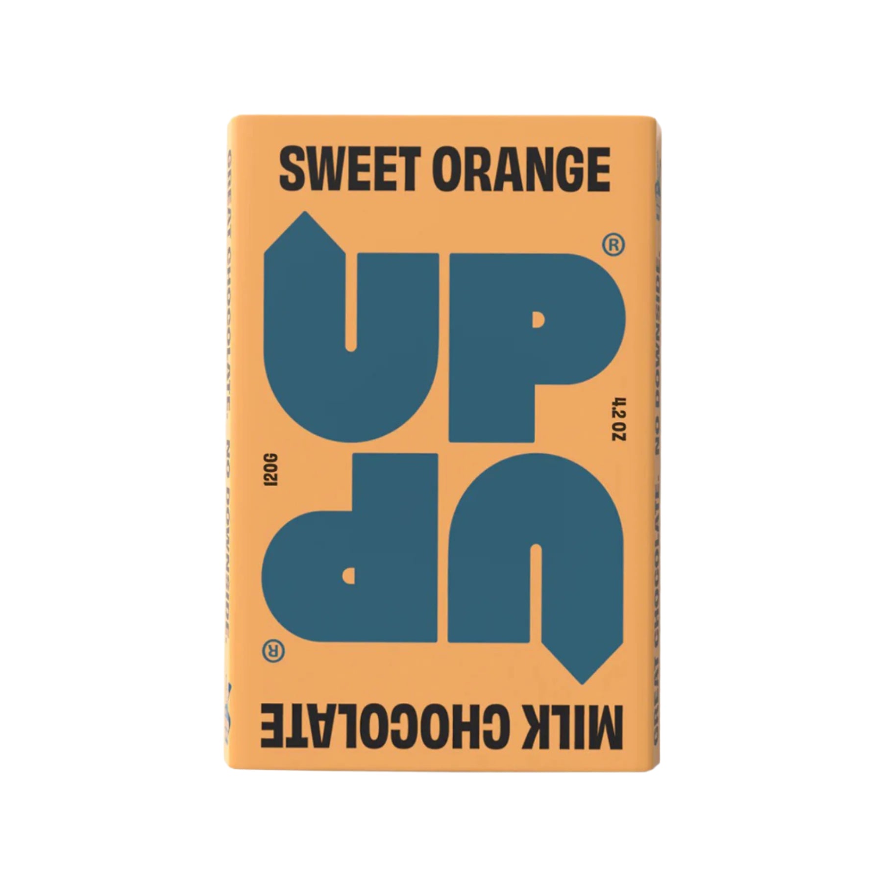 Sweet orange milk chocolate 120g