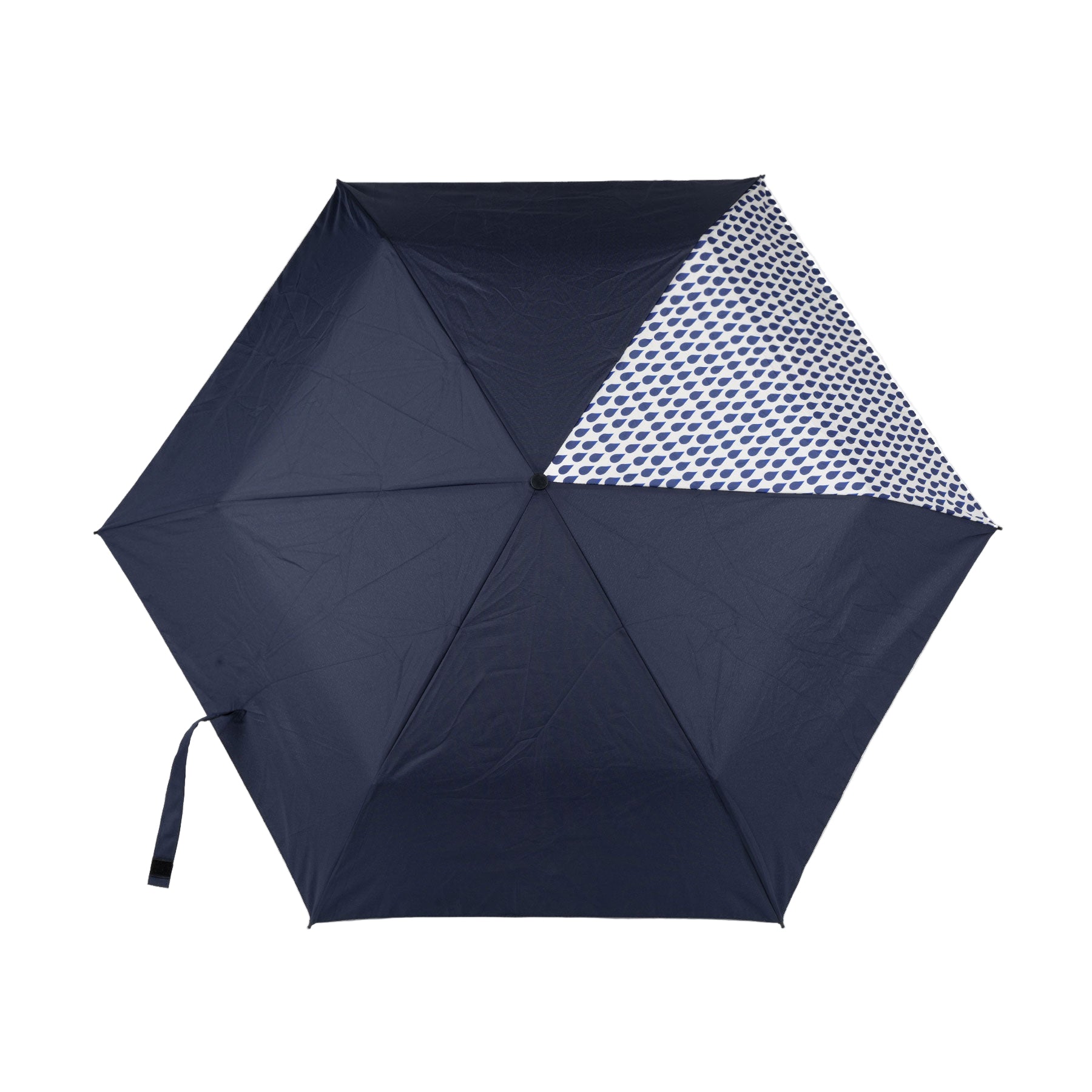 Waterloo RPET ultra light umbrella denim rain