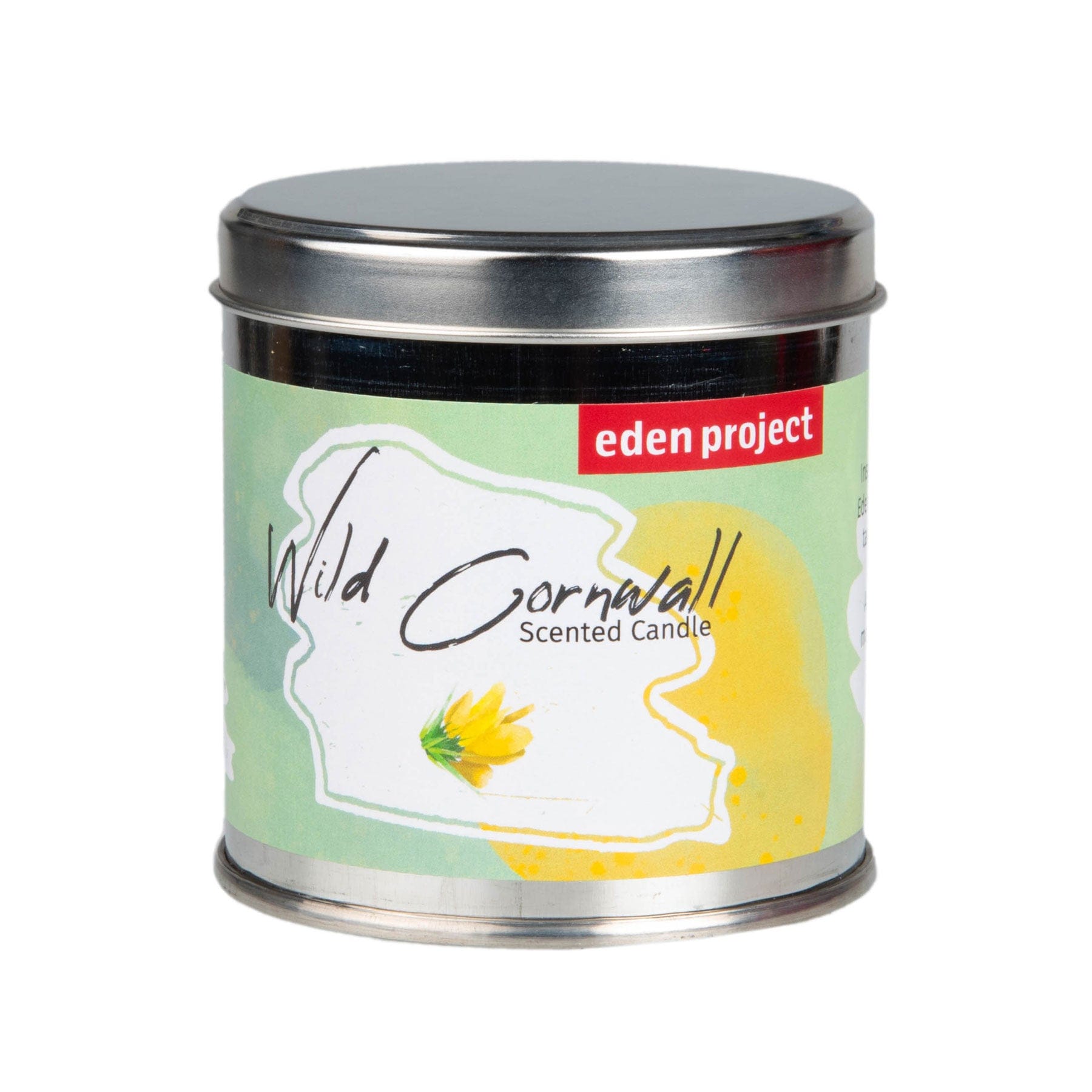 Wild Cornwall scented tin candle