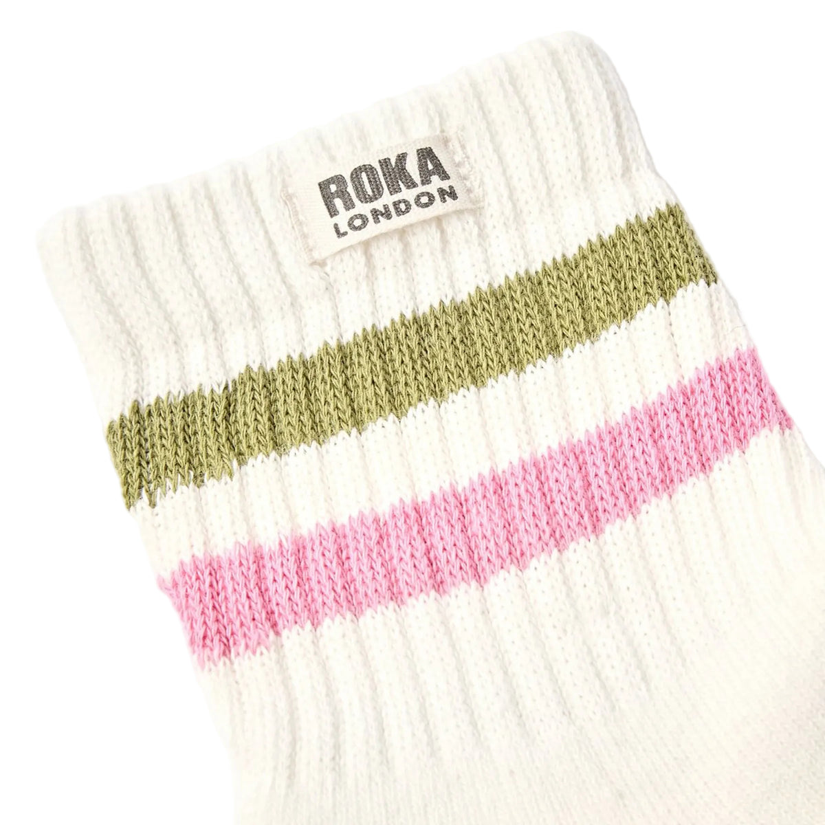 Windsor stripe women's crew socks