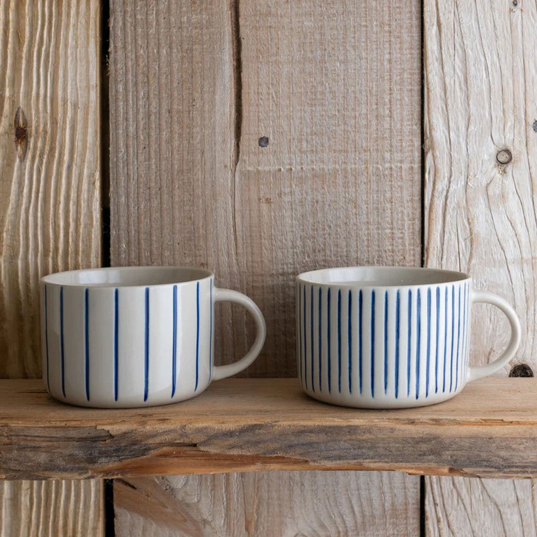 Yarrow mug brushed indigo blue large