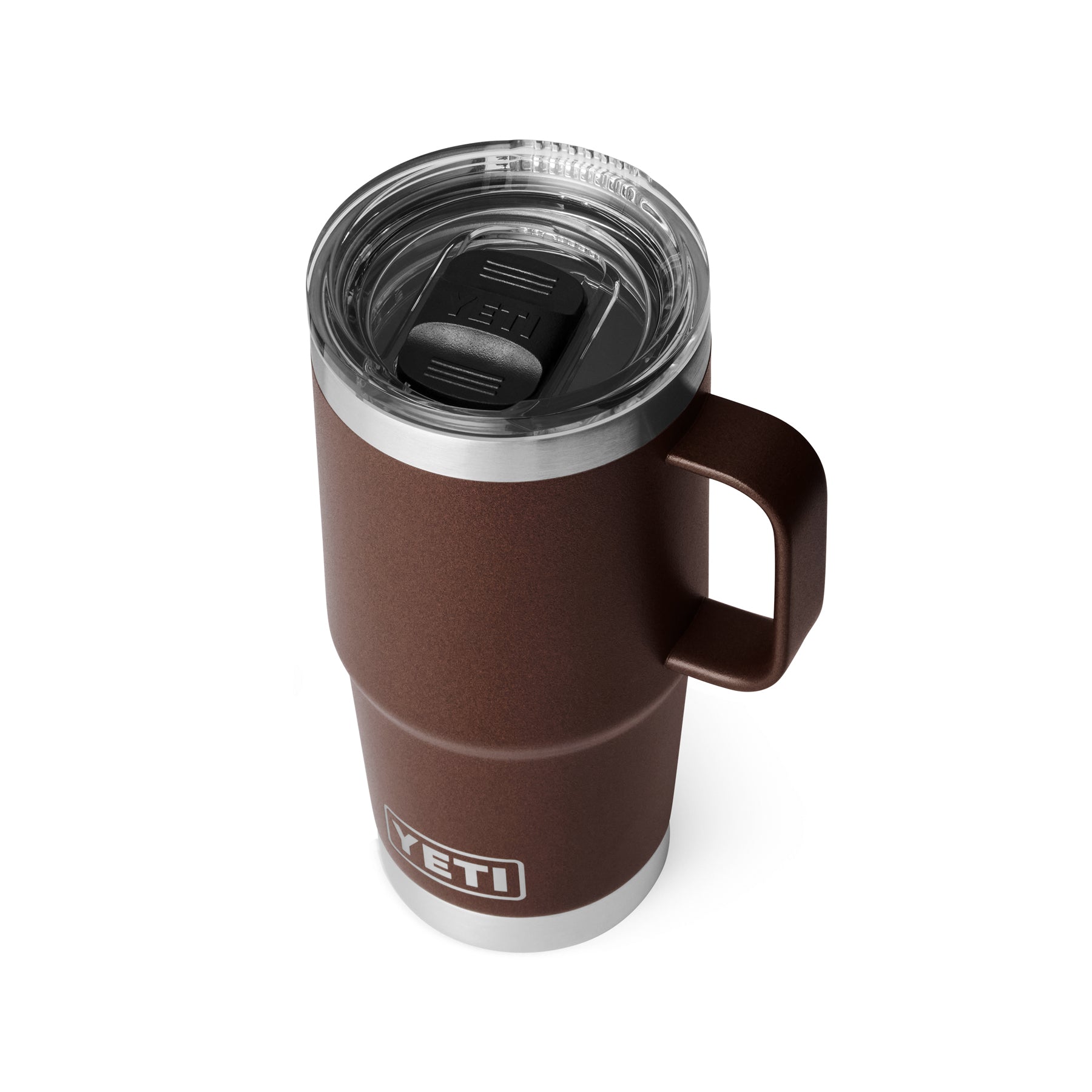 Rambler® 20oz (591ml) travel mug wetlands brown