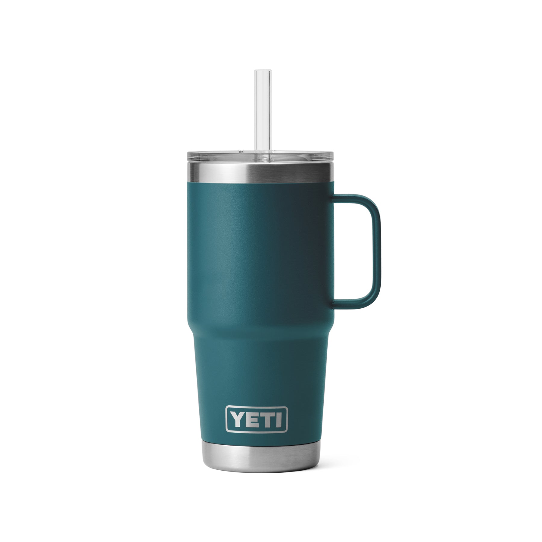 Rambler® 25oz (739ml) straw mug agave teal