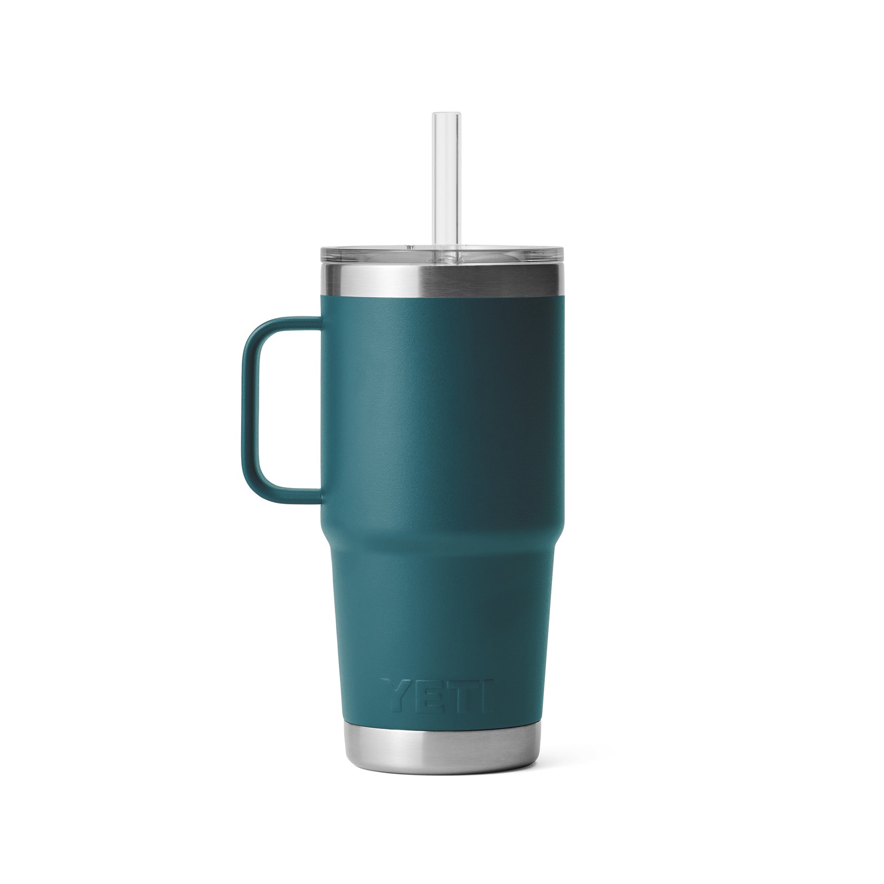Rambler® 25oz (739ml) straw mug agave teal