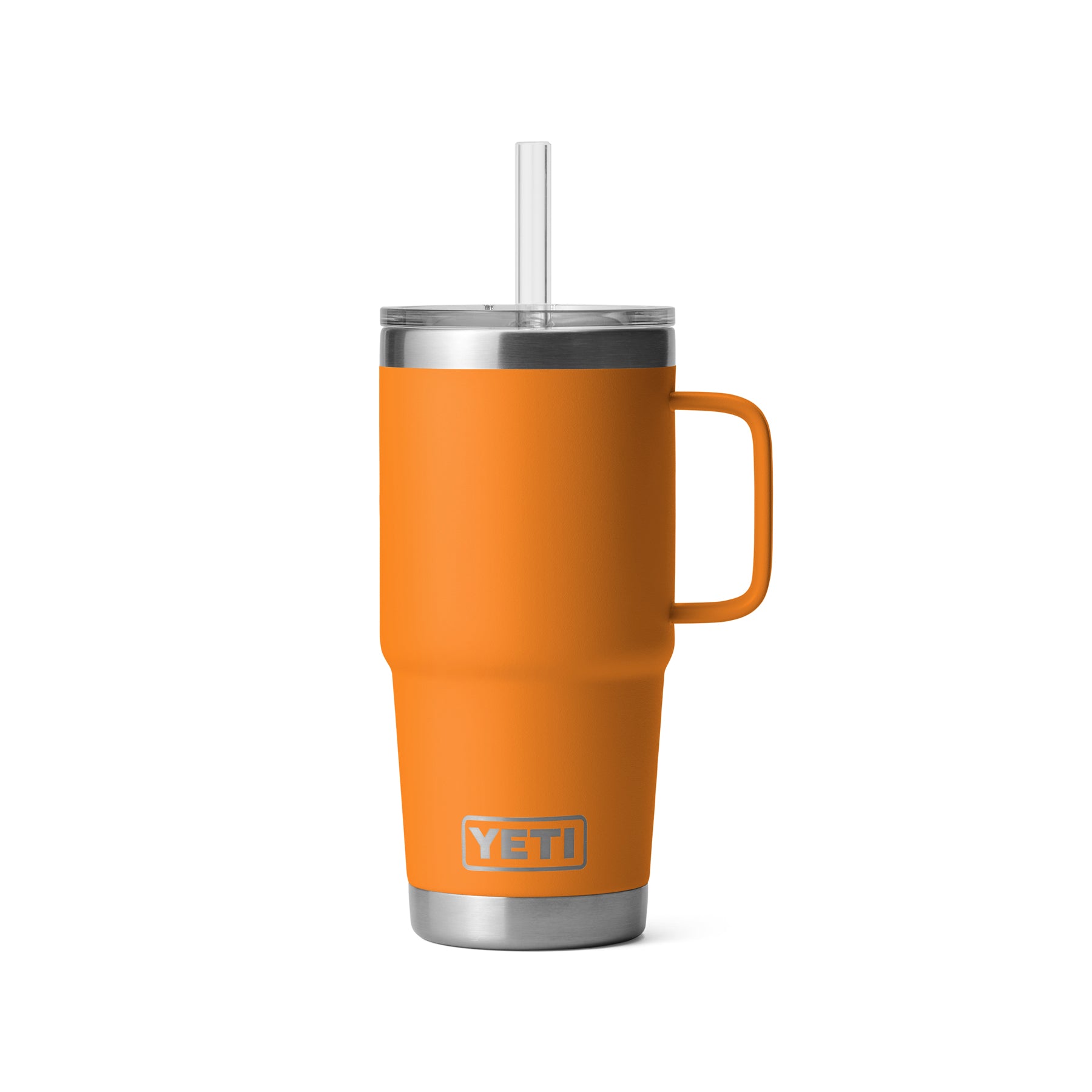 Rambler® 25oz (739ml) straw mug king crab orange