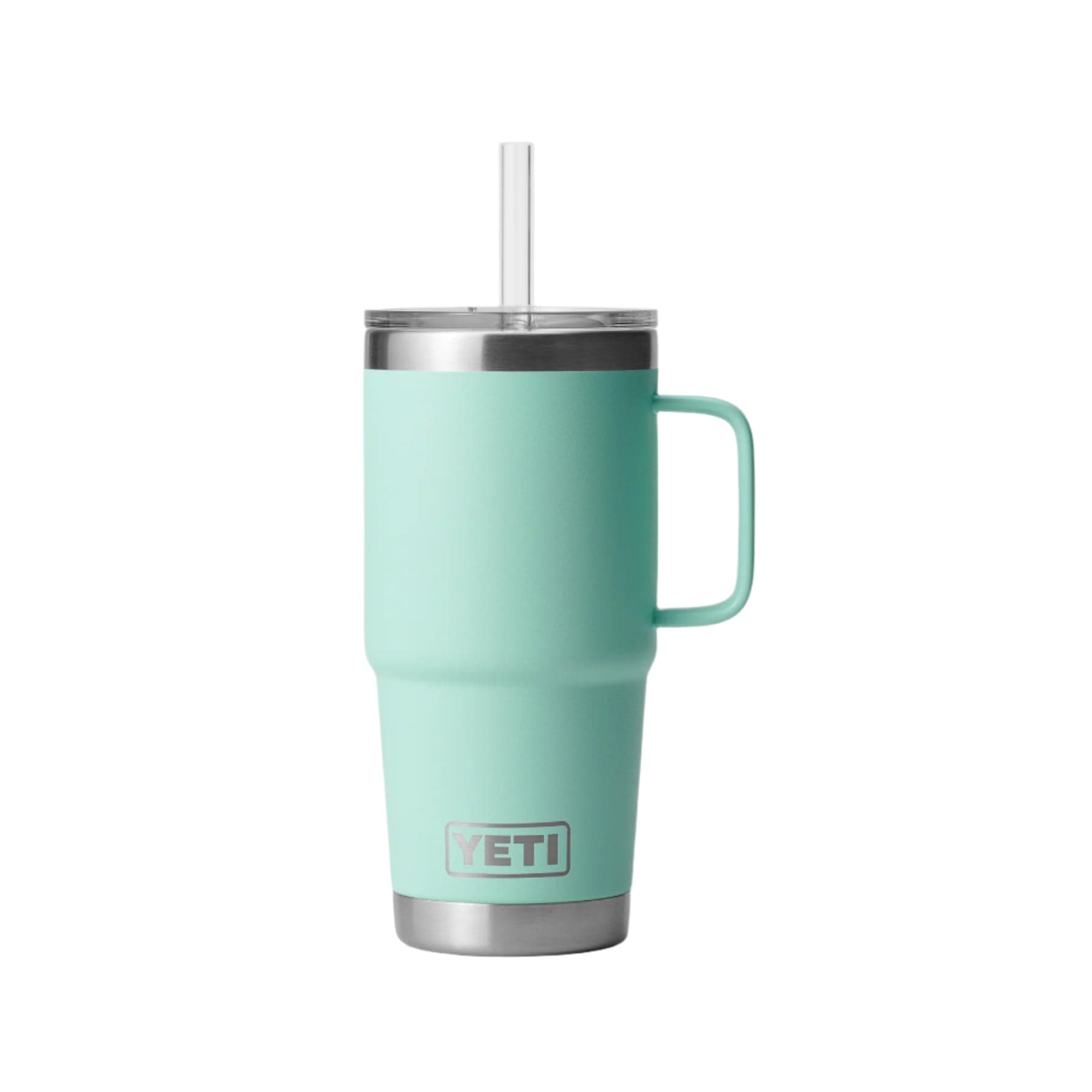 Rambler® 25oz (739ml) straw mug seafoam