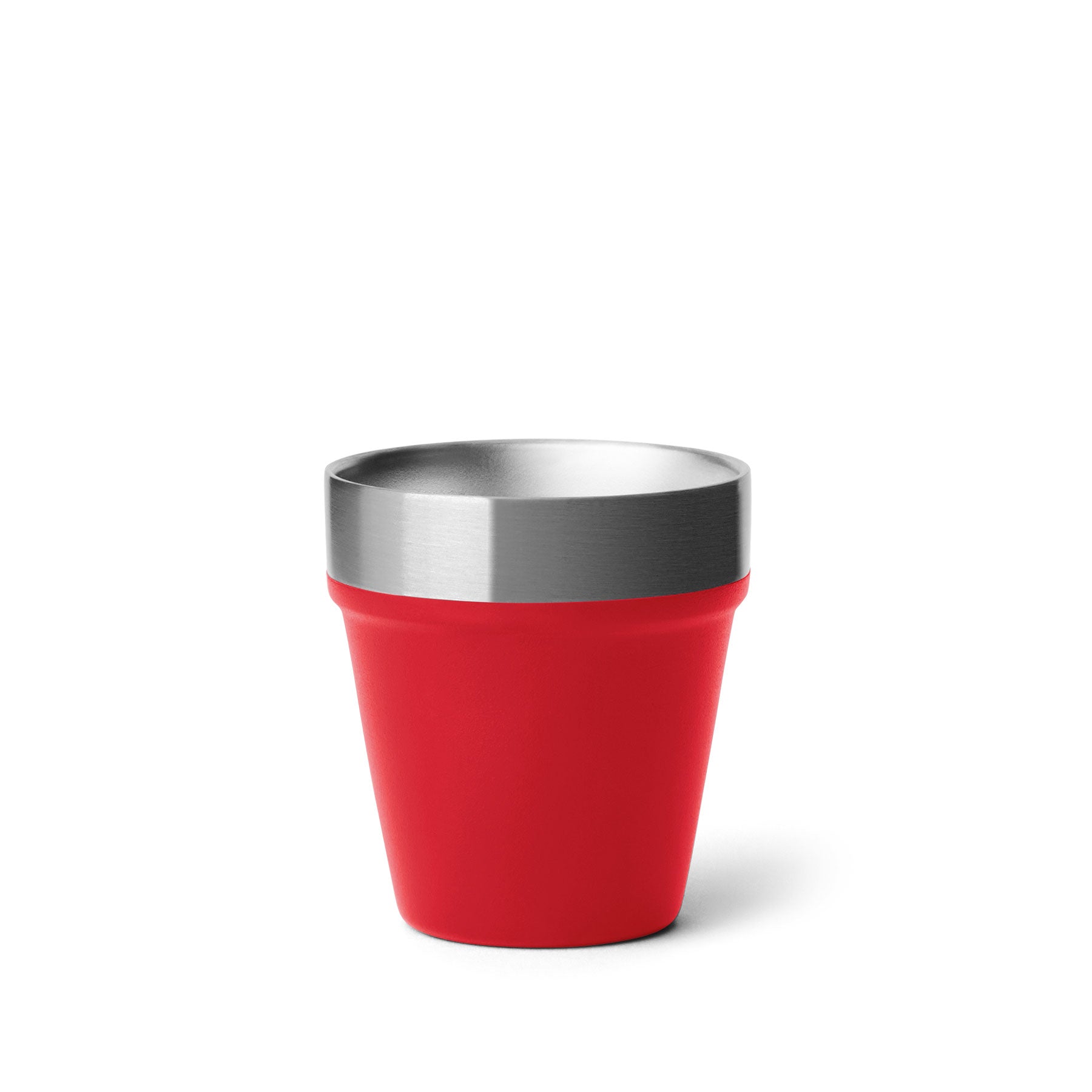 Shot glasses with carrying case rescue red