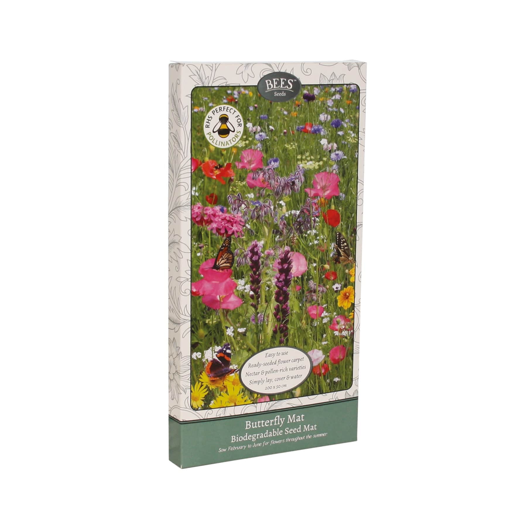 Butterfly mat biodegradable seed carpet