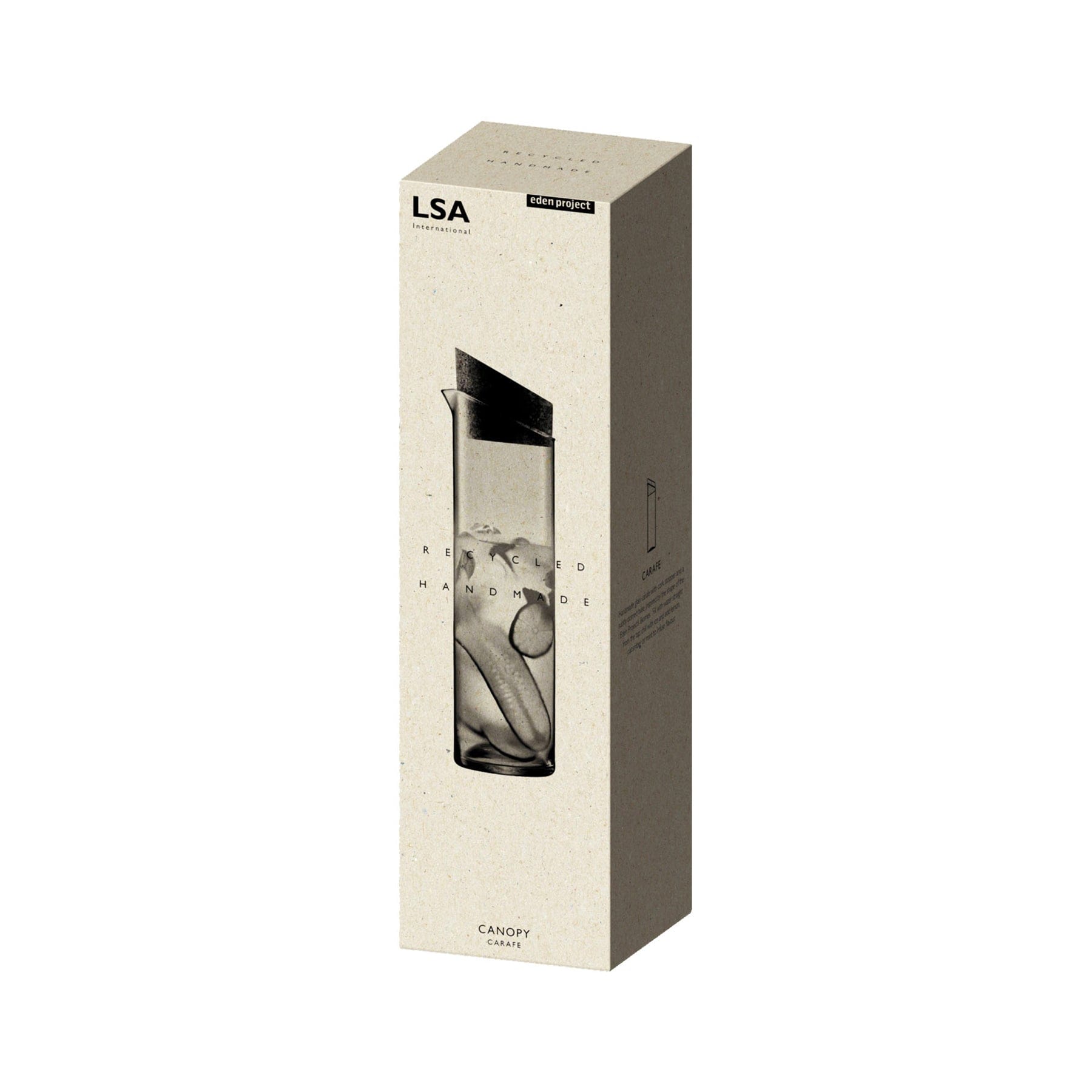 Canopy carafe & cork stopper 1.3L