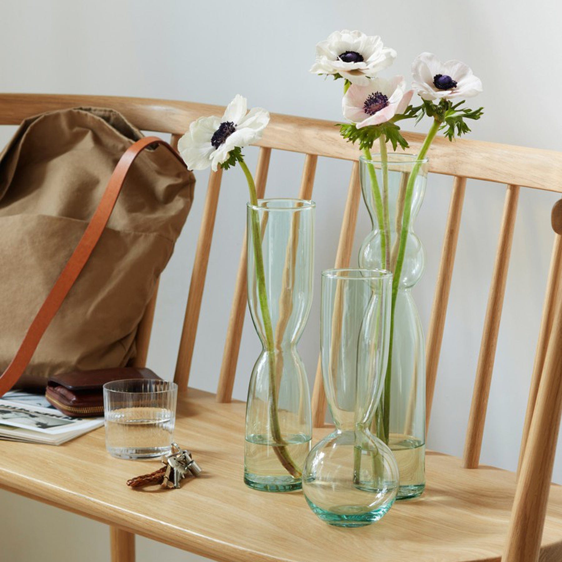 Canopy trio vase set H25cm / H30cm / H35cm