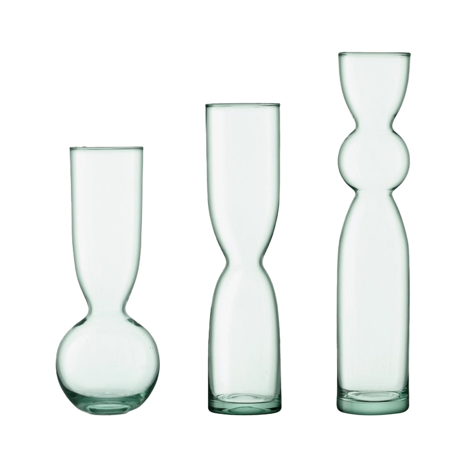 Canopy trio vase set H25cm / H30cm / H35cm