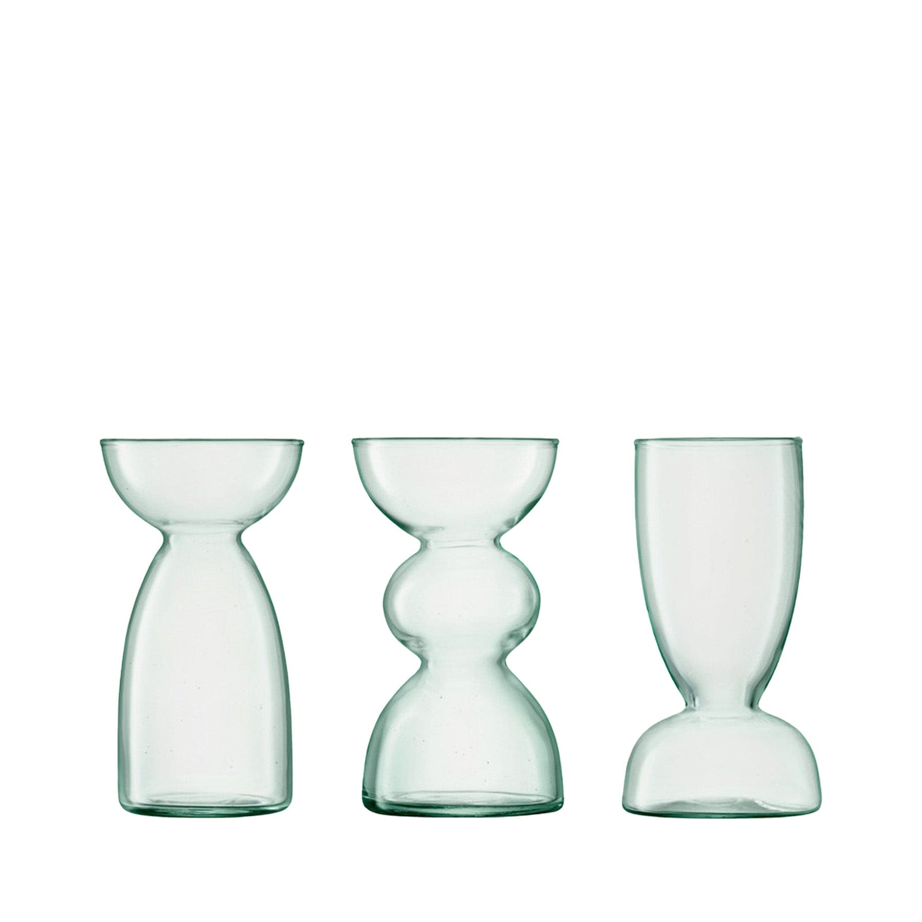 Canopy vase trio set H13cm