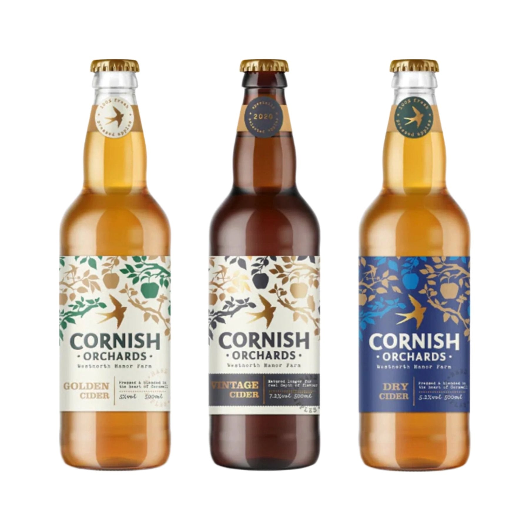 Connoisseur cider 500ml gift set