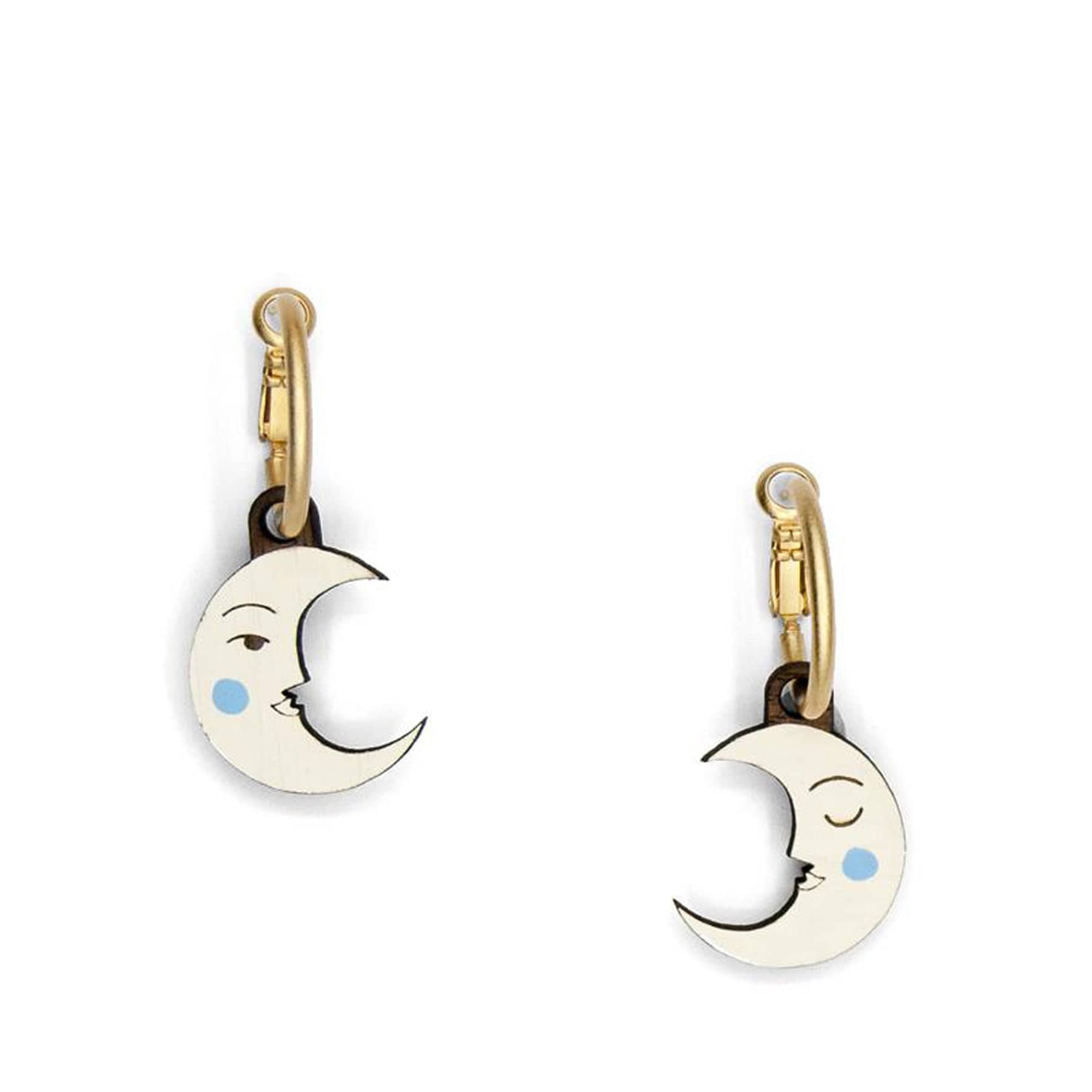 Crescent luna earrings