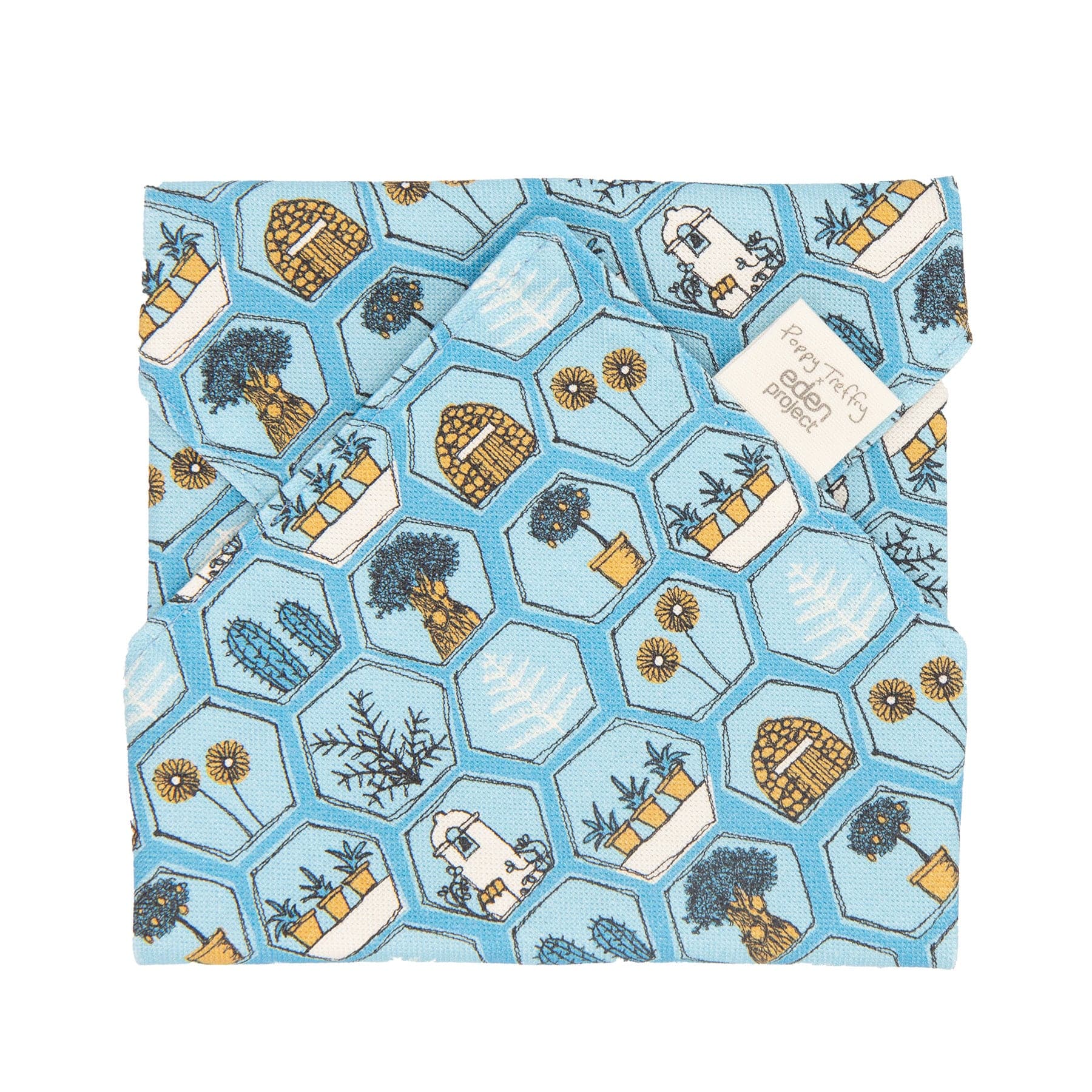 Mediterranean printed sandwich wrap