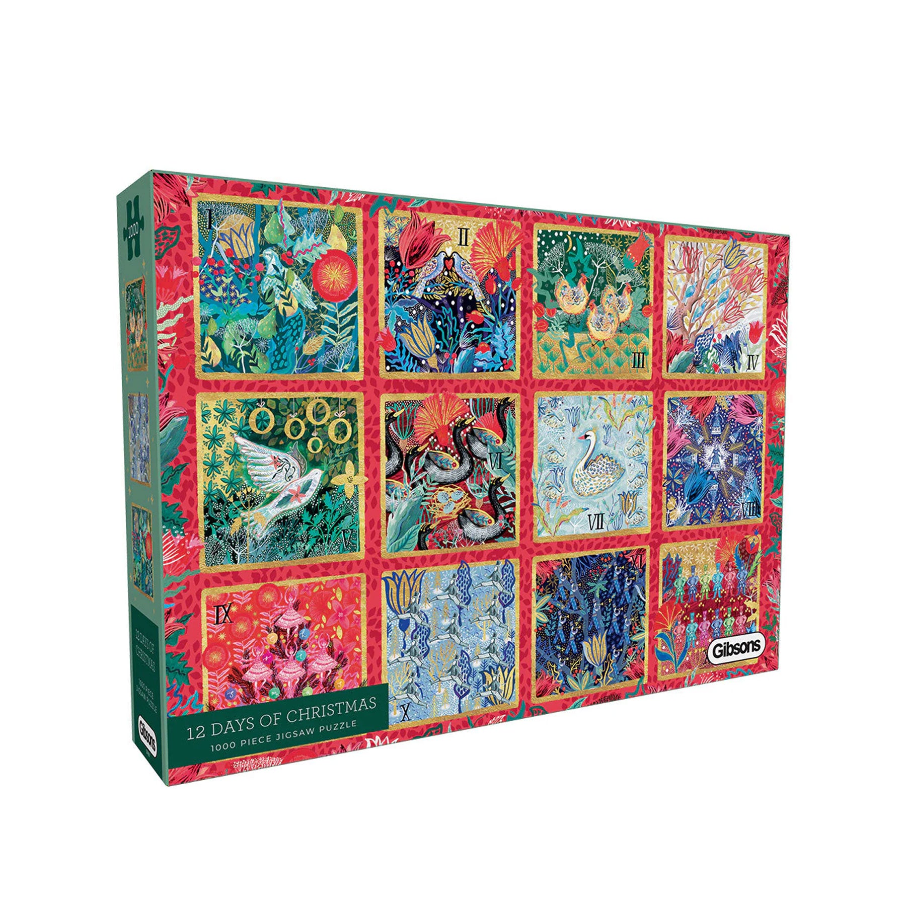 12 days of Christmas 1000 piece jigsaw puzzle