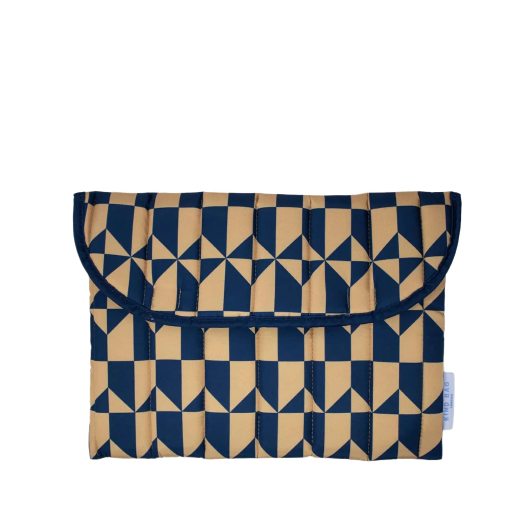 13in laptop sleeve navy coffee