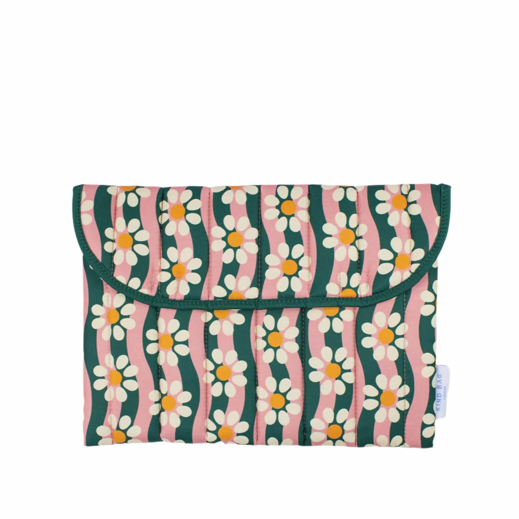 13in laptop sleeve wavy daisy