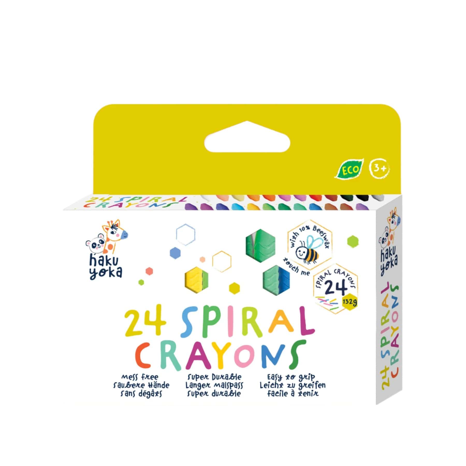 Spiral crayons 24 colours