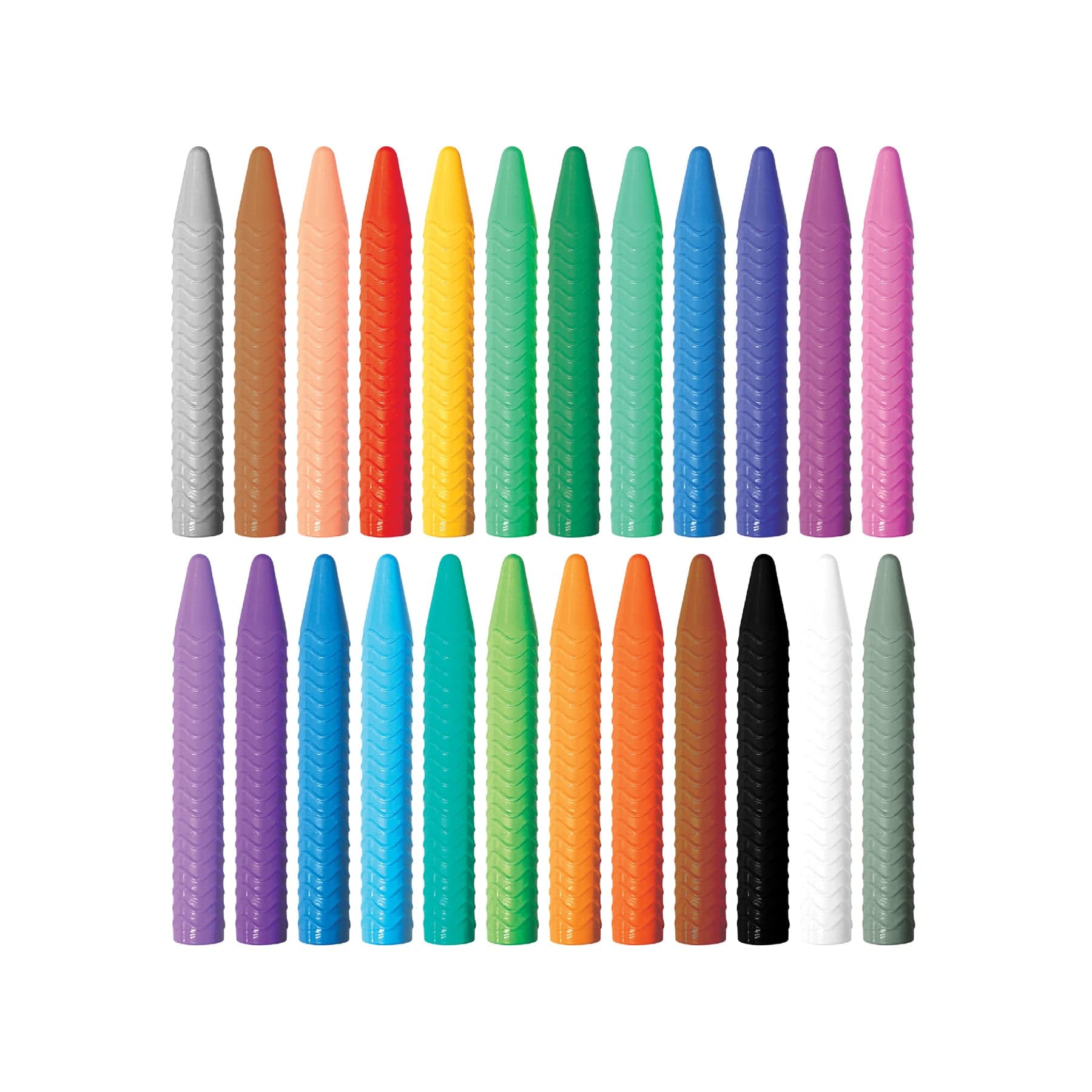 Spiral crayons 24 colours