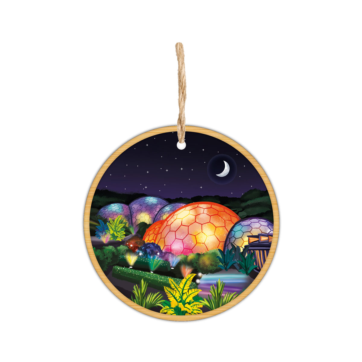 Nighttime biome bamboo decoration