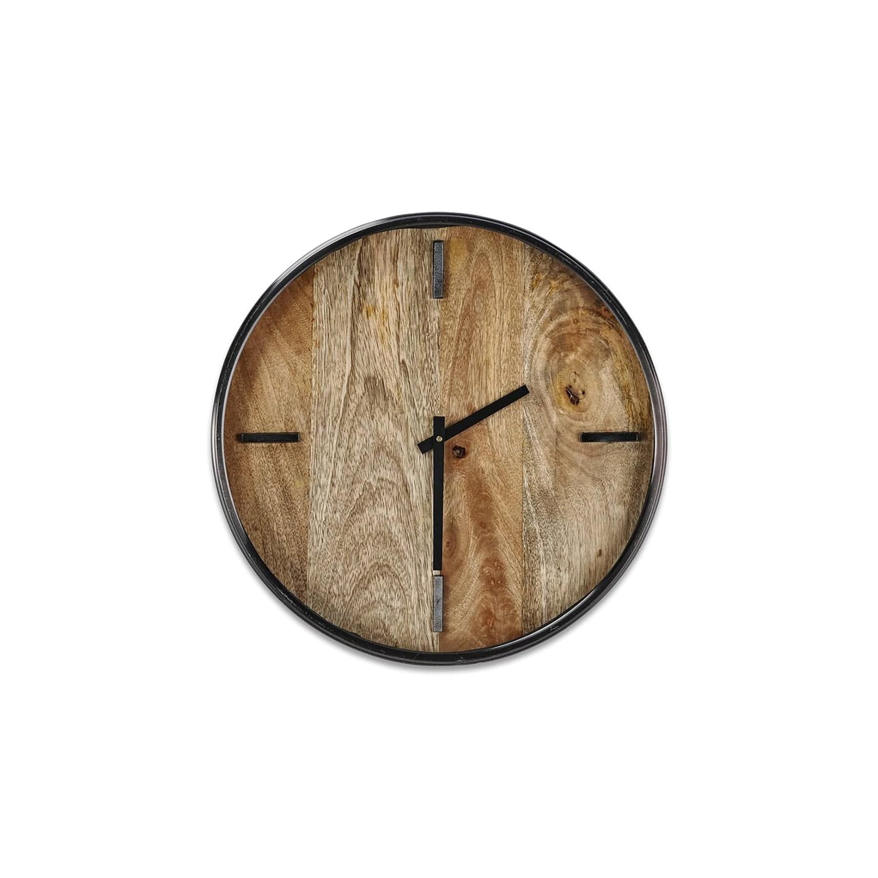 Alomi mango wood clock