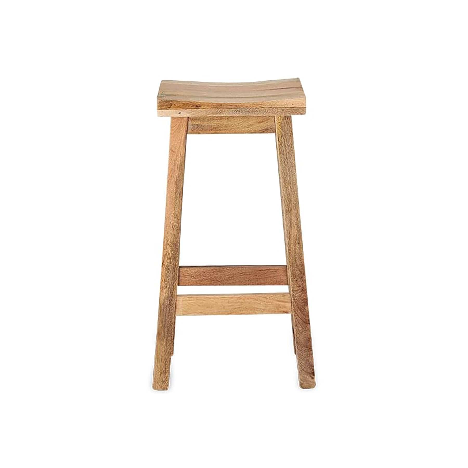 Ambi wooden stool - tall