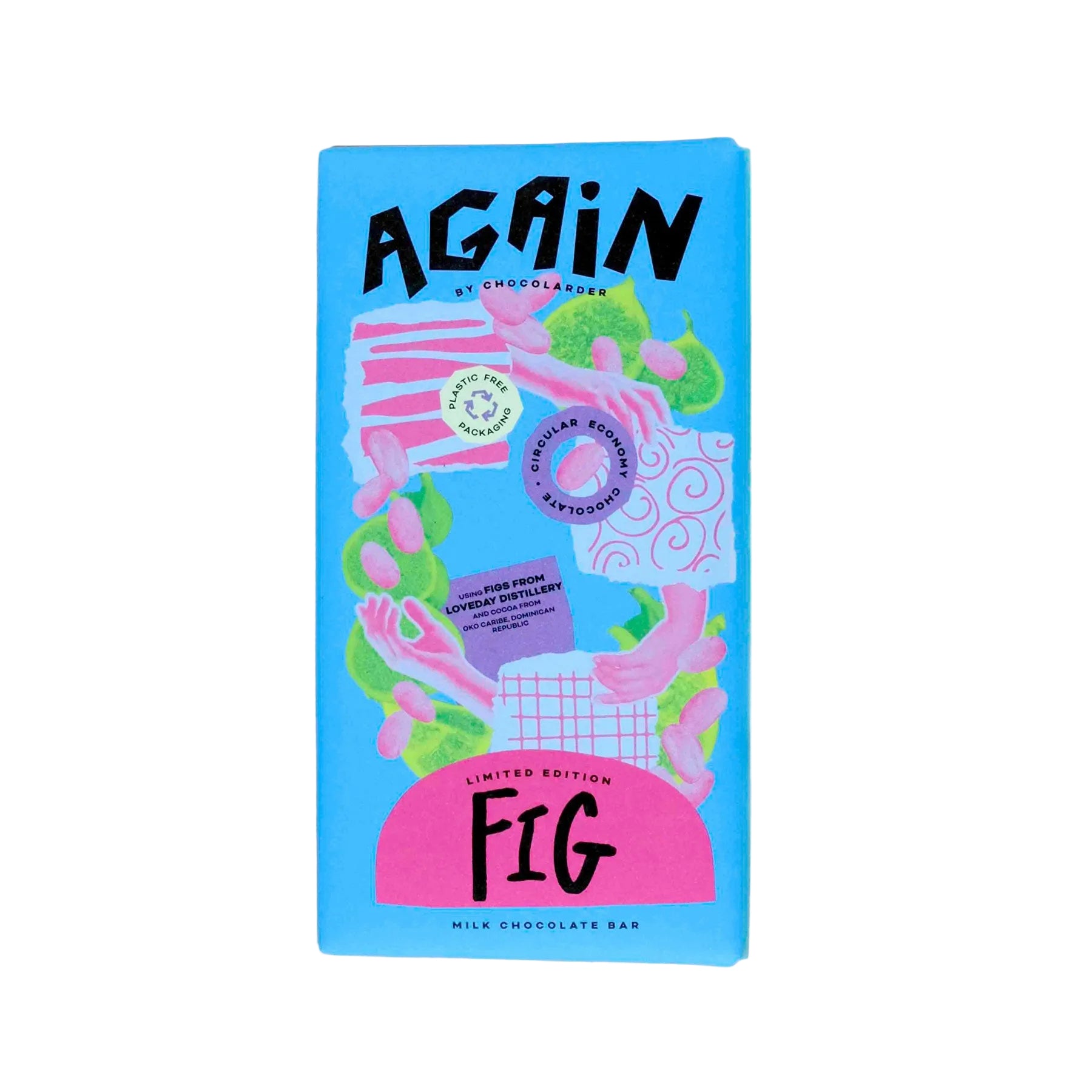 Again fig chocolate bar 70g