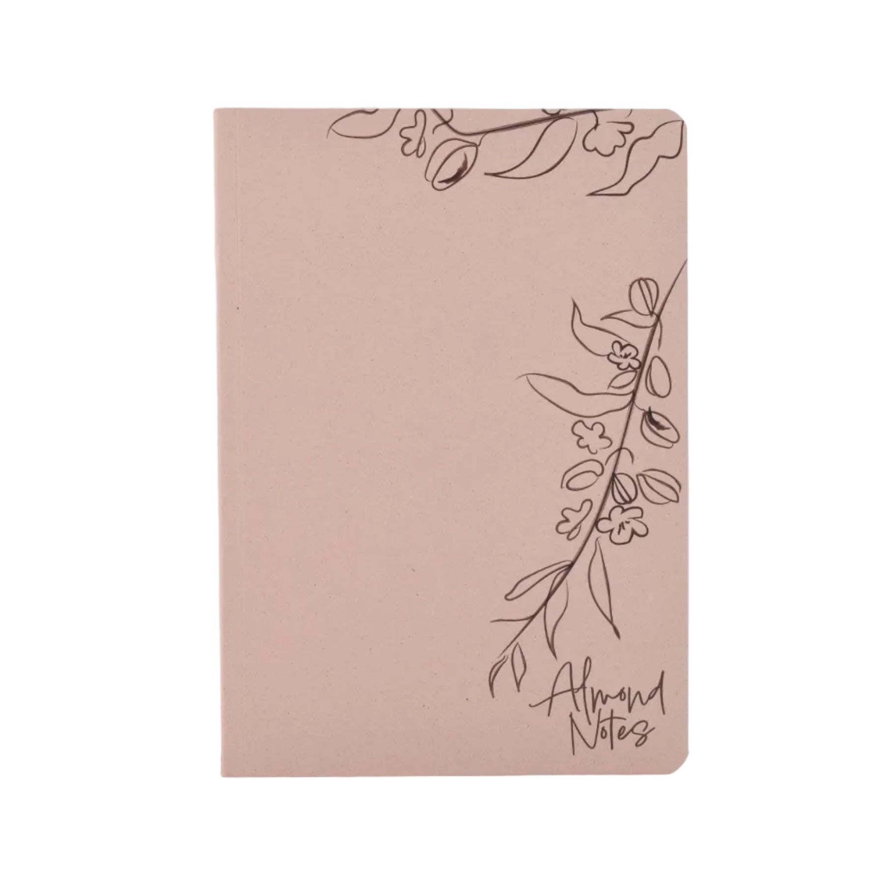 Almond notes A5 lined notebook