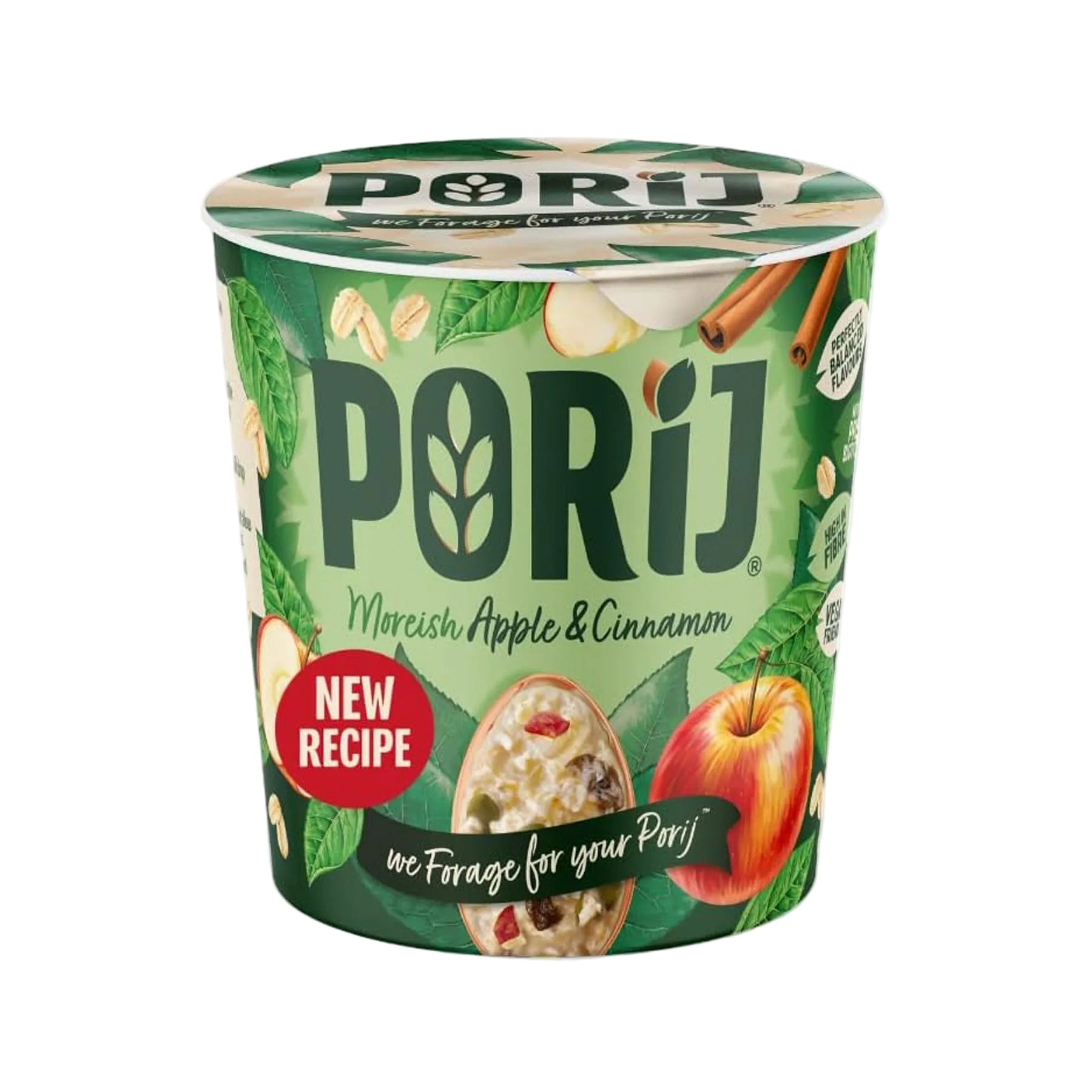 Apple & cinnamon instant porridge pot 60g 
