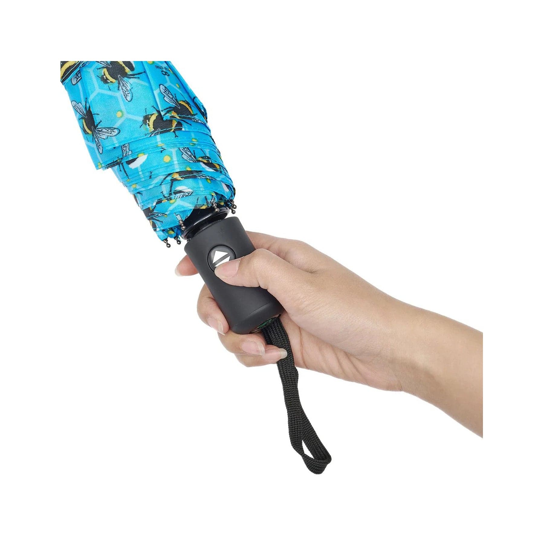 Folding automatic umbrella bumblebees