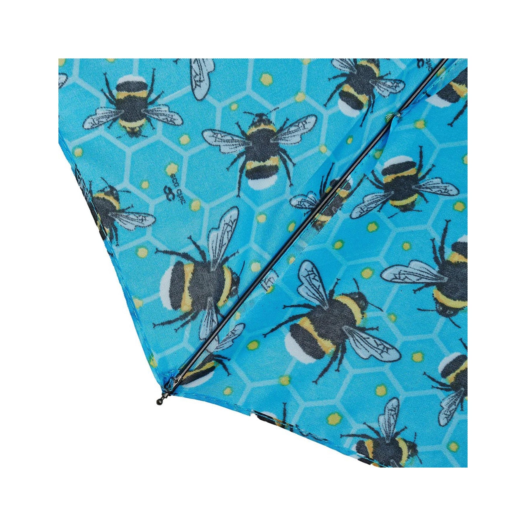 Folding automatic umbrella bumblebees