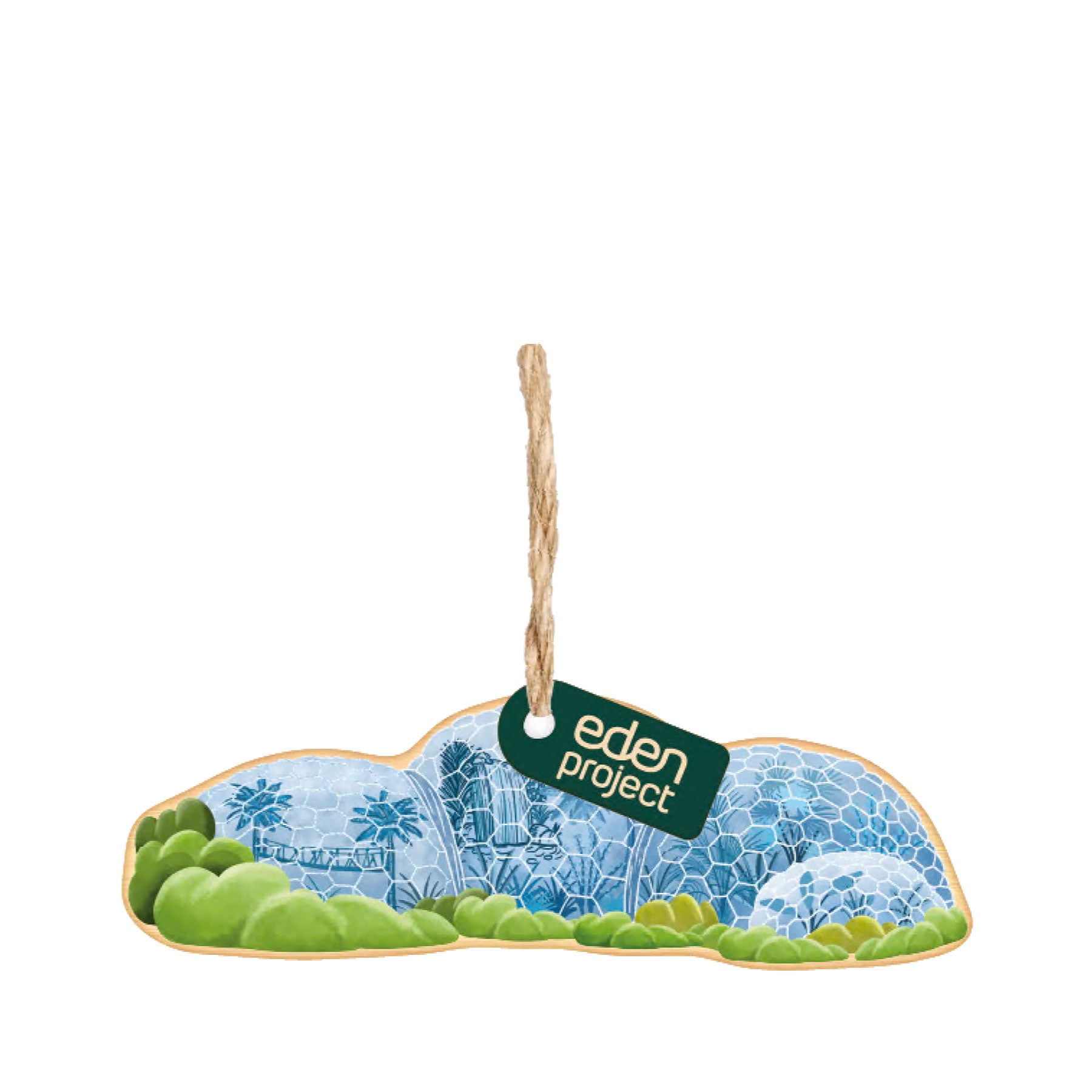 Bamboo biome hanging decoration