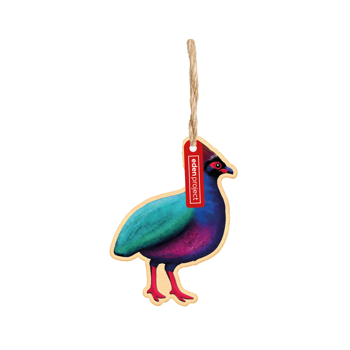 Watercolour roul roul bamboo hanging decoration