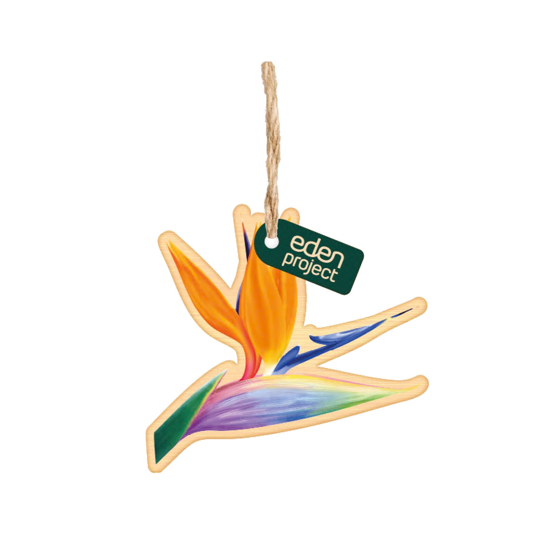 Bamboo strelitzia hanging decoration