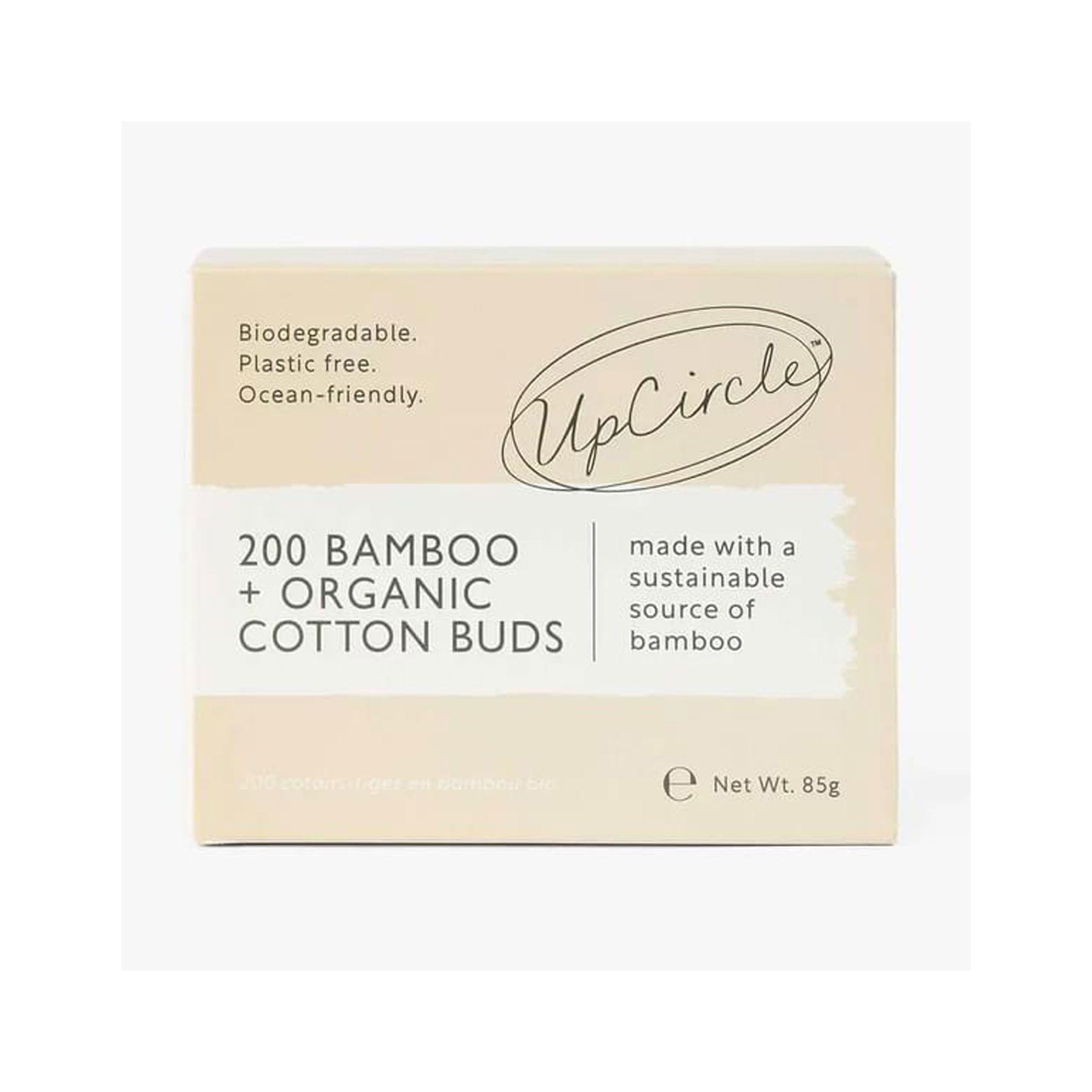 Bamboo organic cotton buds