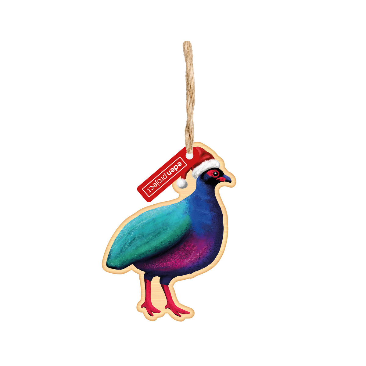 Watercolour roul roul bamboo Christmas decoration