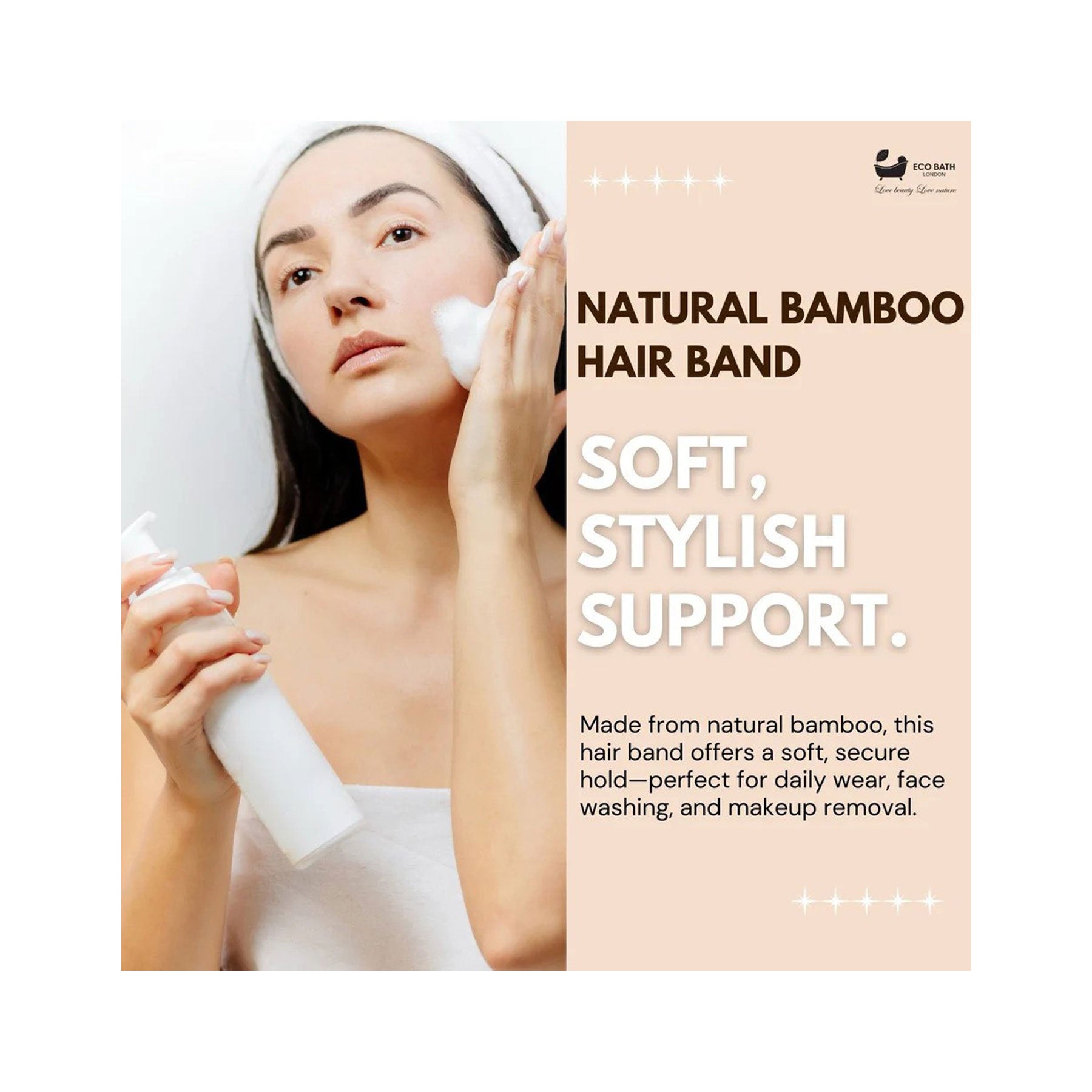 Bamboo hair band