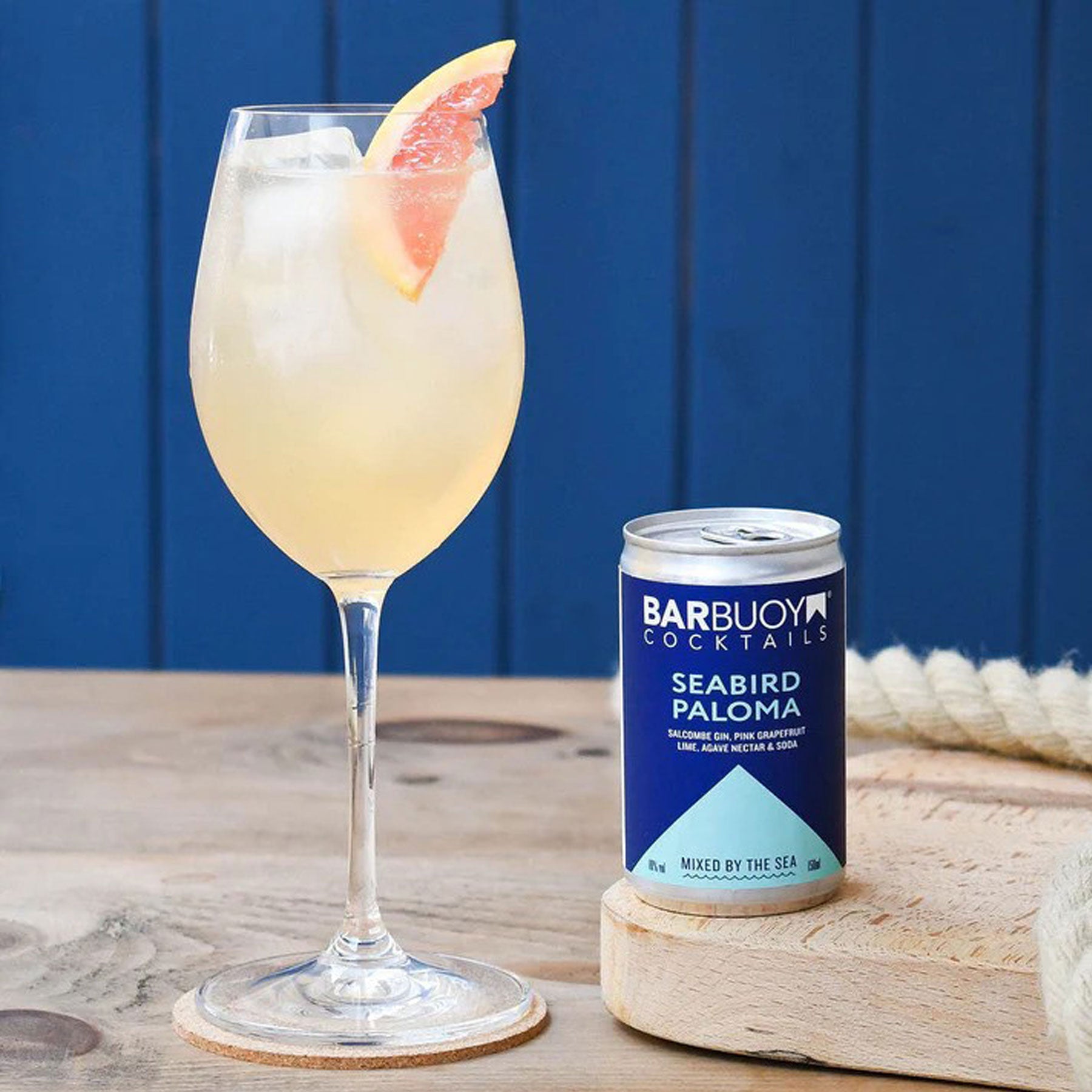 Seabird paloma ready-made gin cocktail 150ml