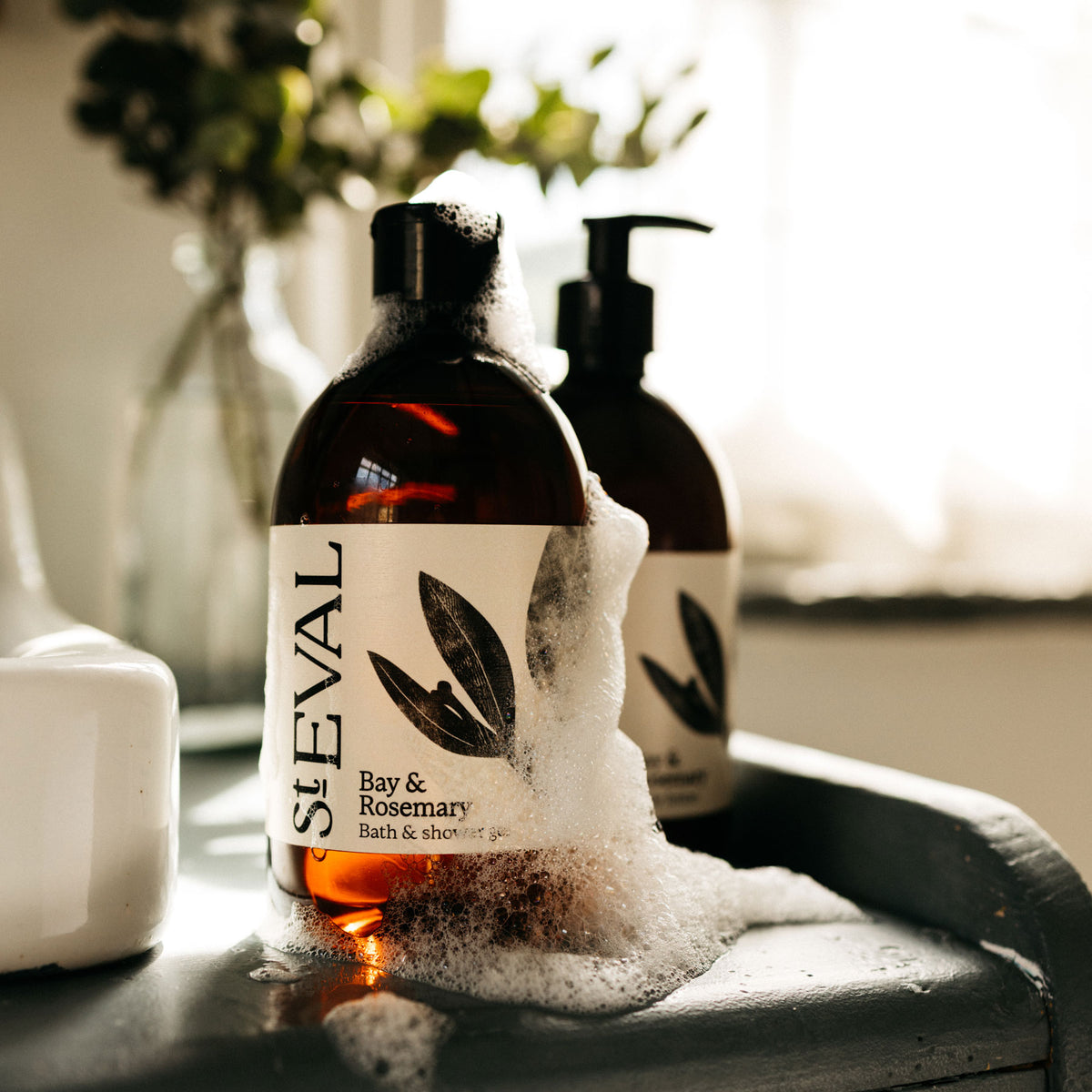 Bay & rosemary bath and shower gel 500ml