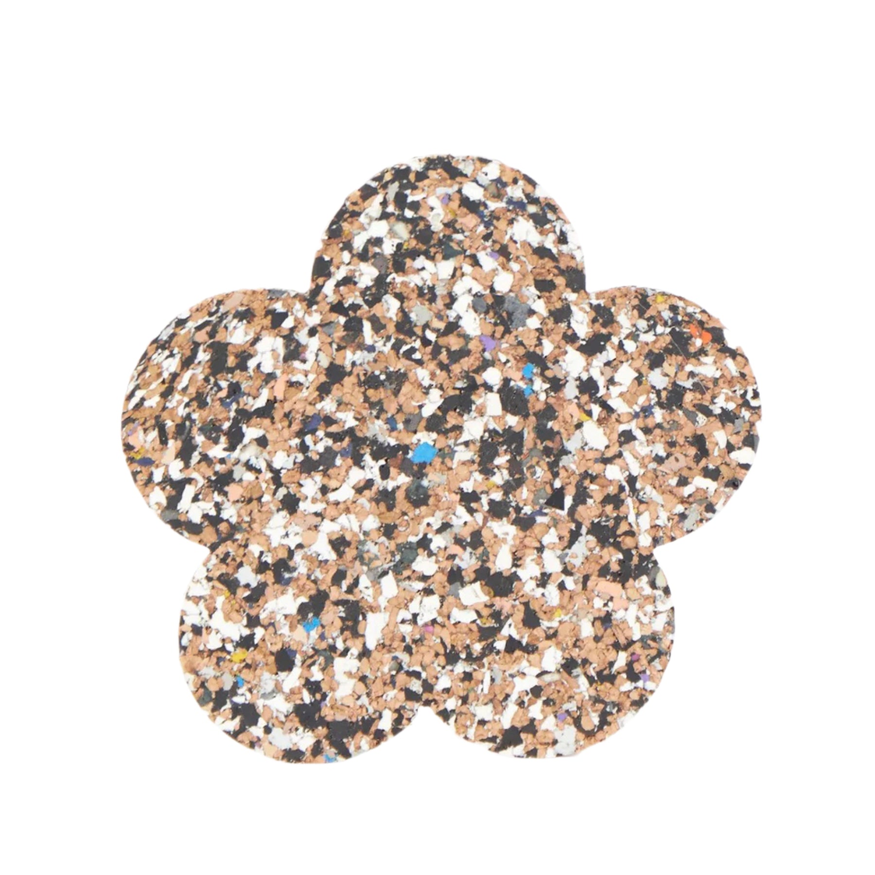 Beach clean flowers coaster set