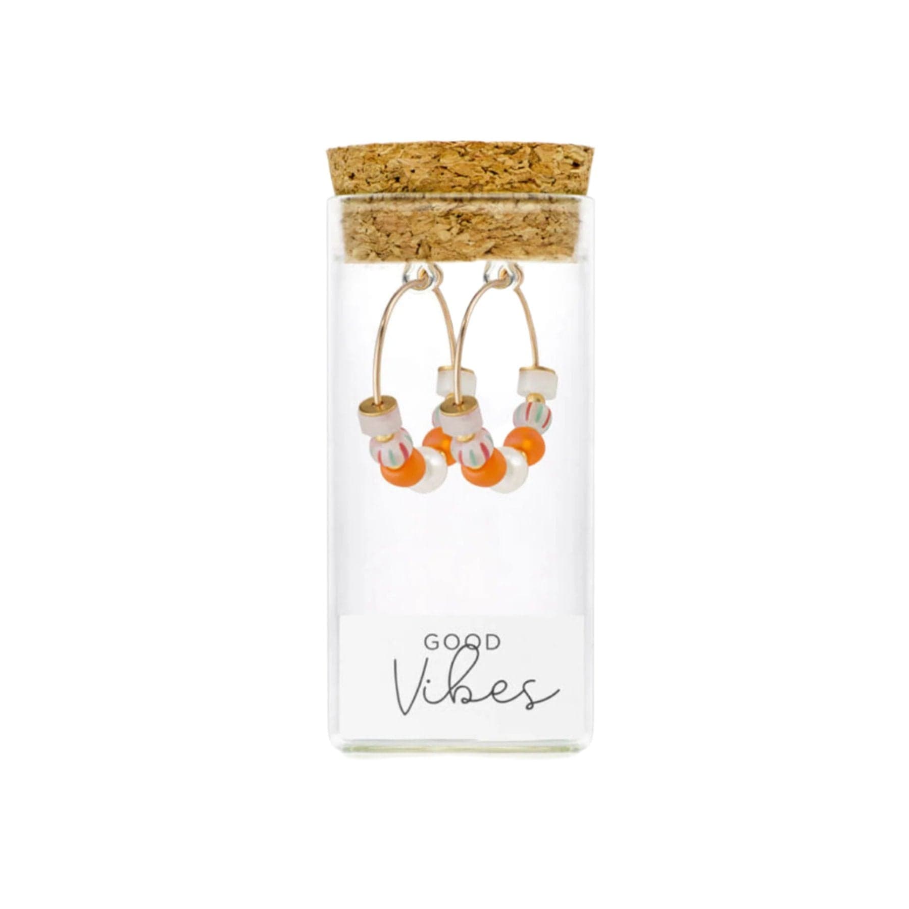 Beach break hoop earrings